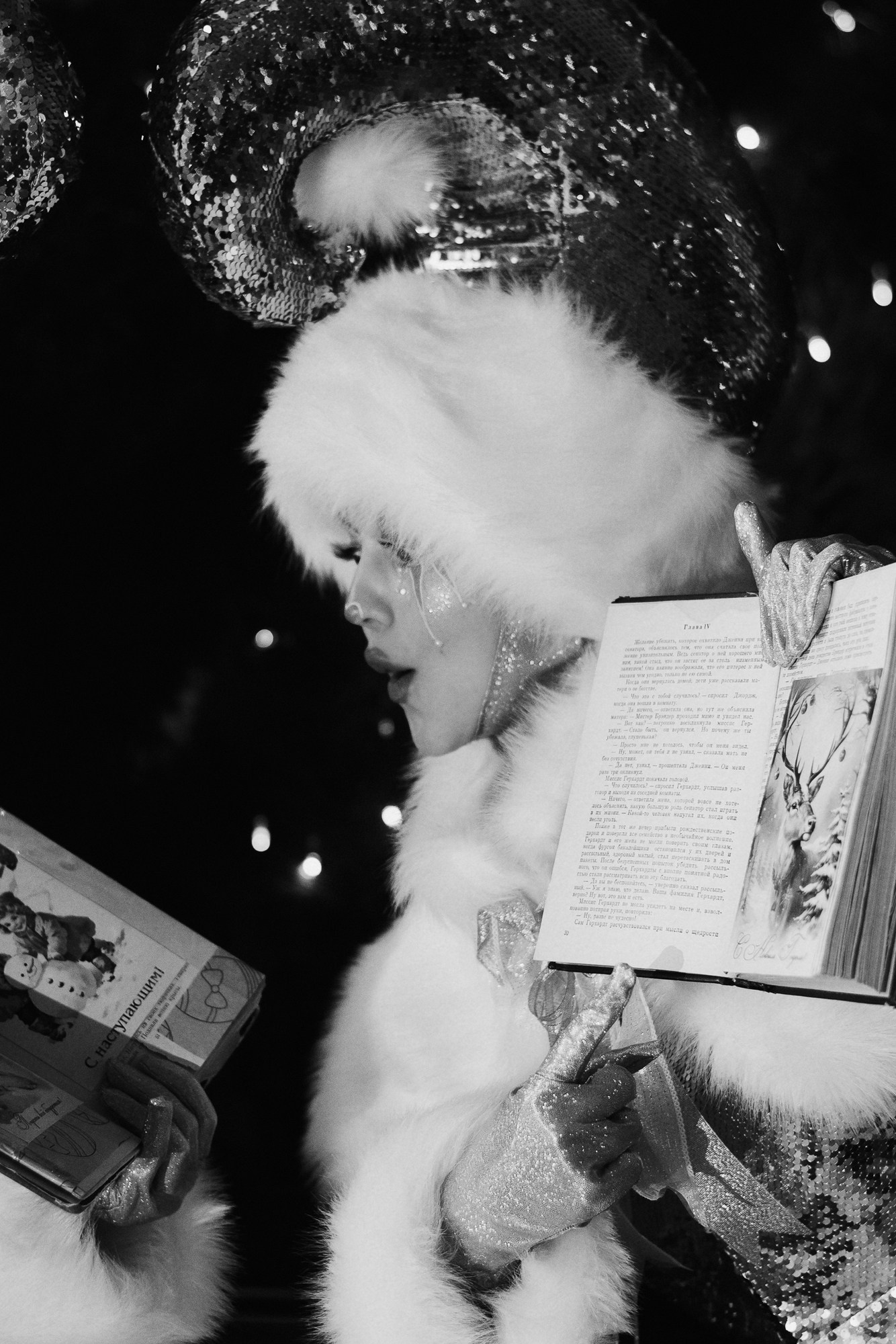 Новогодняя креативная фотосессия в Тюмени | Фотограф Дарья Мустафина. Портретный фотограф Тюмень Дарья Мустафина