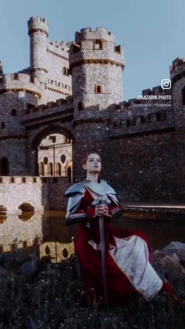 Креативная фотосессия в доспехах. Портретный фотограф в Ростове-на-Дону Антон Казарин