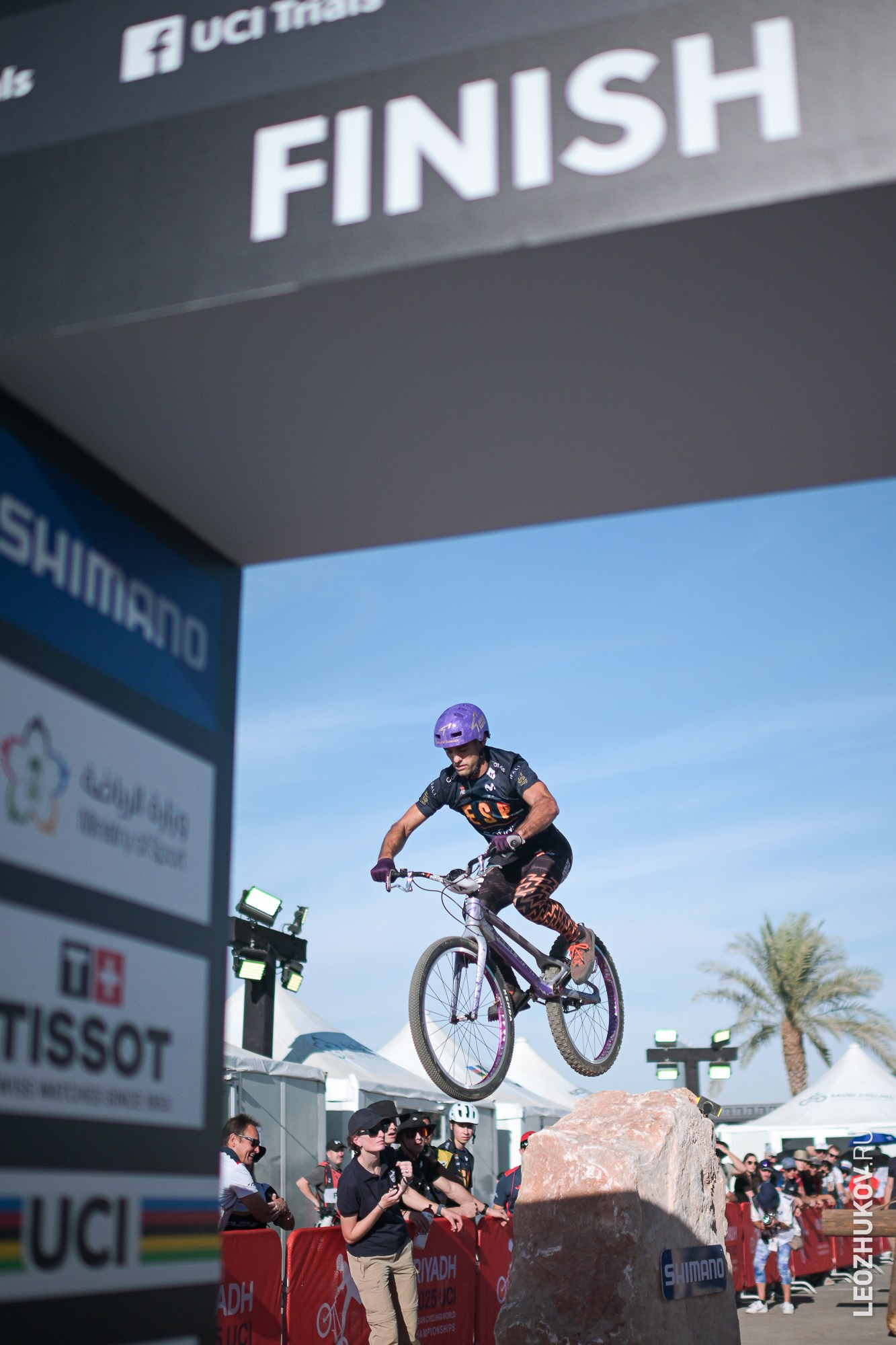 UCI Trials World Champs 2025 — день 1. Спортивный фотограф Леонид Жуков