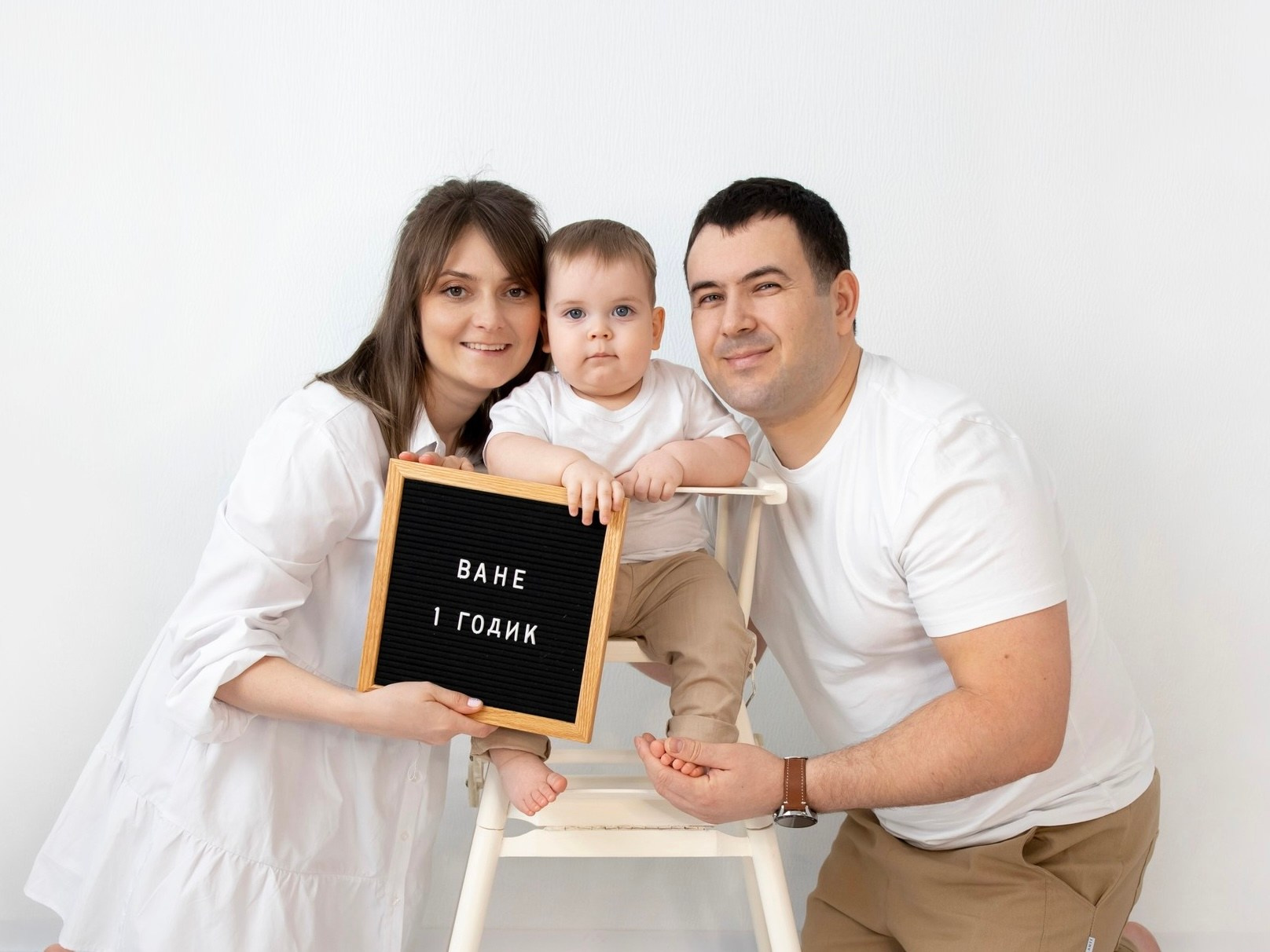 Фотосессия на один год. Фотокрошка — детская фотостудия в Новосибирске