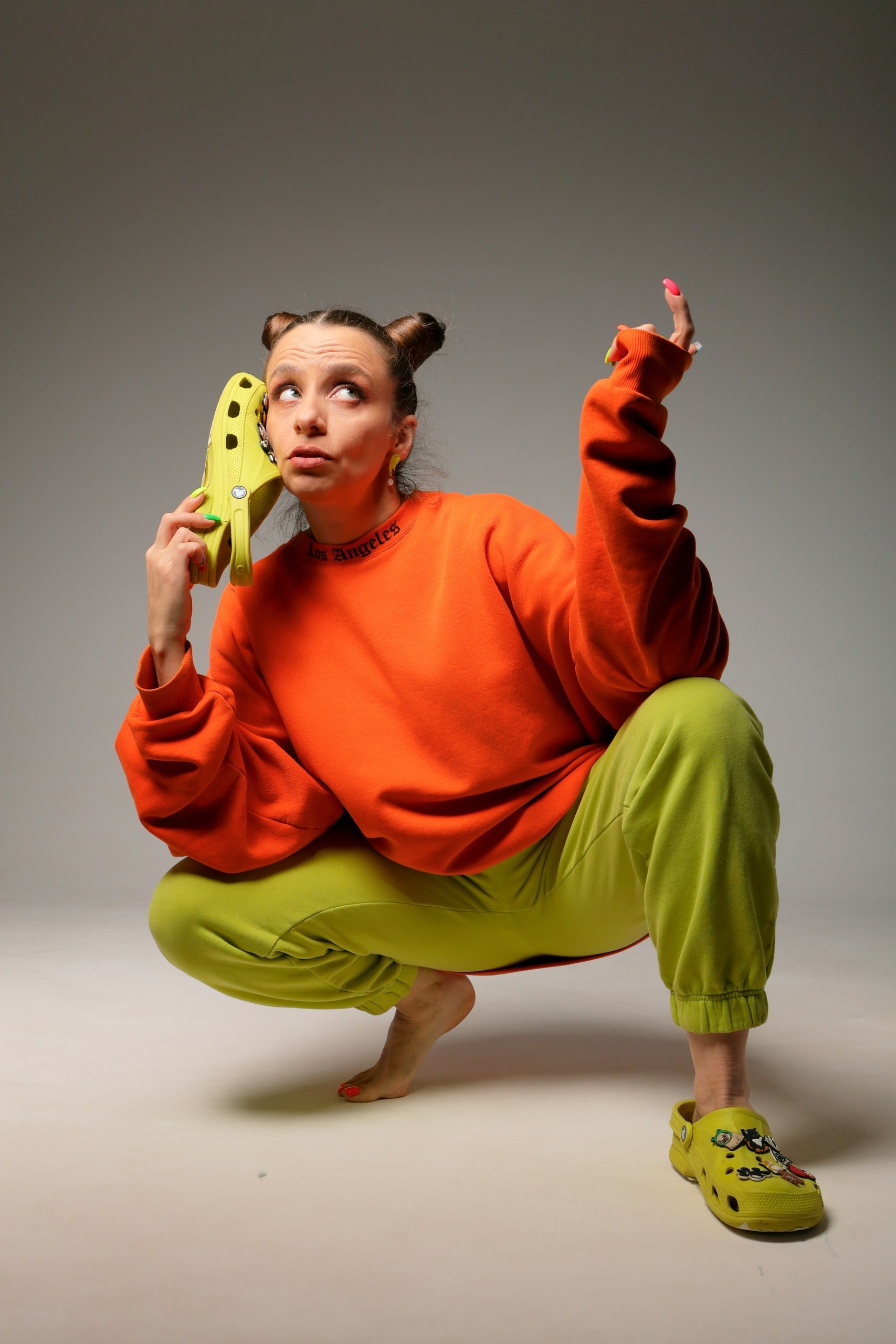 Фотосессия в студии для ведущей