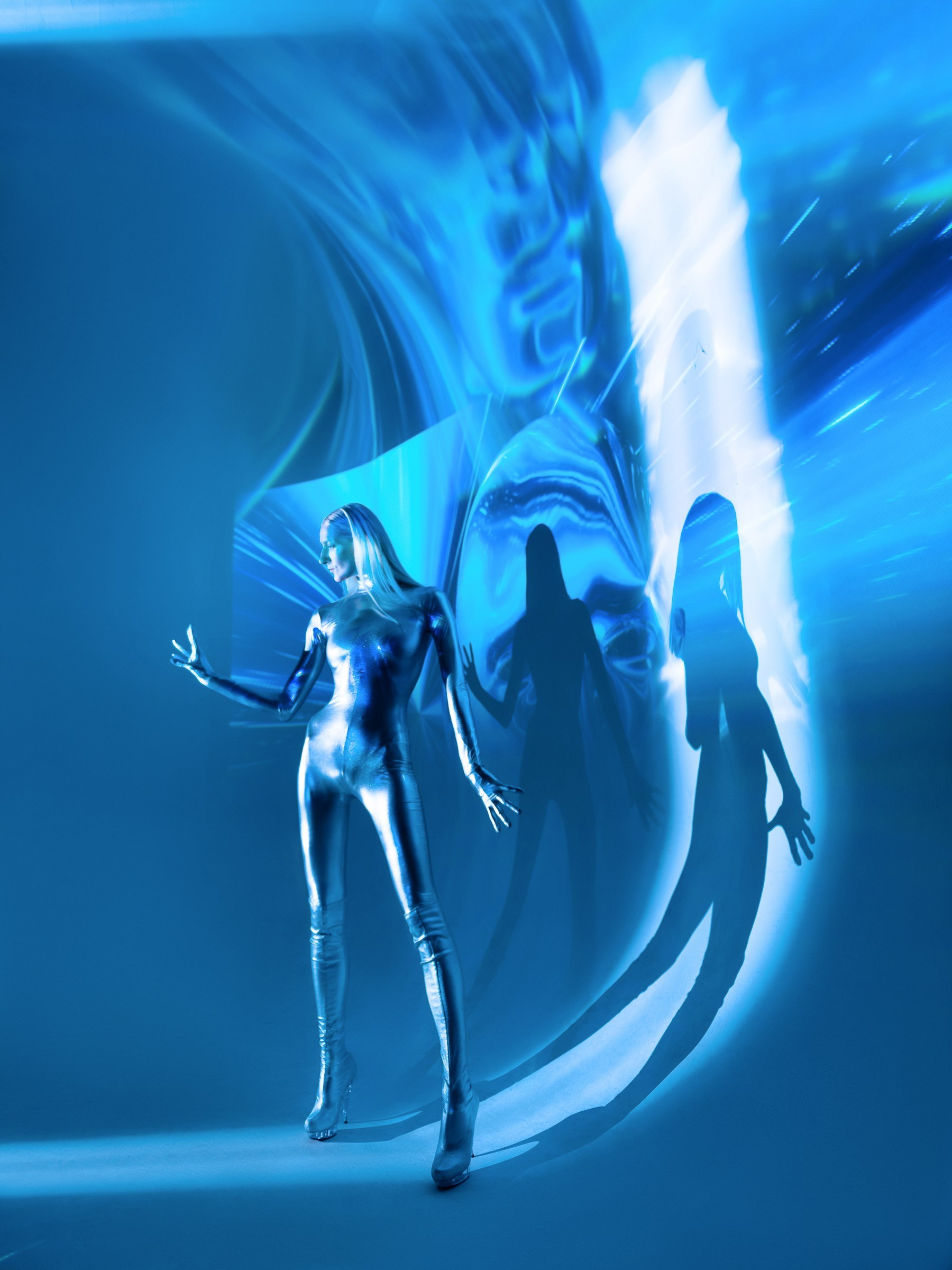 Фотосессия в студии Москва ИИ креатор Денис Чепа