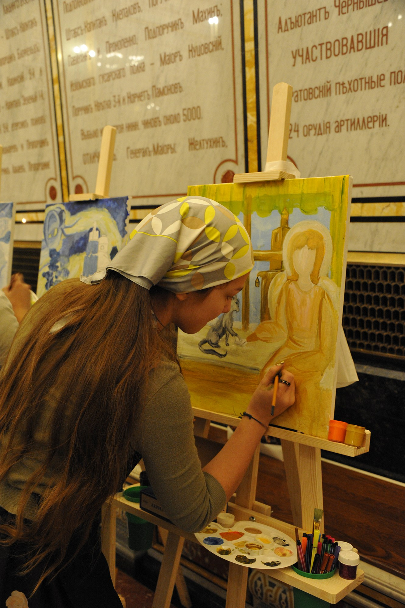 2014 г. Храм Христа Спасителя (г. Москва). Ефремова Ольга. Художник