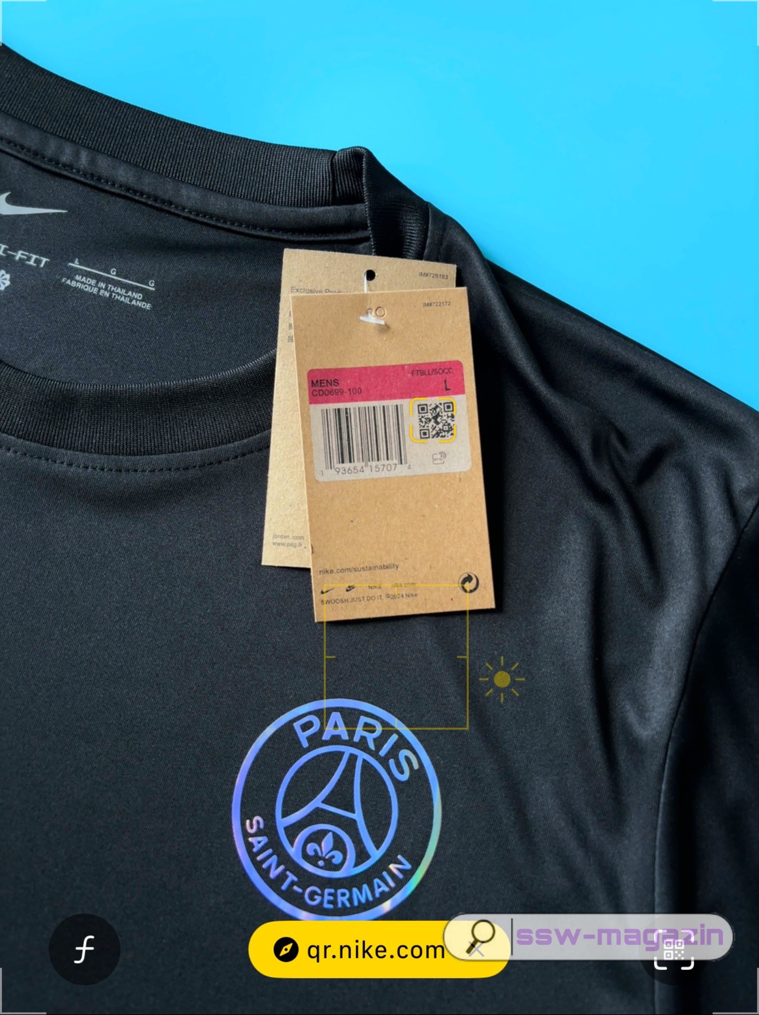 Футболка PSG 2023-2024 Balmain купить. Футбольный магазин — ssw_magazin