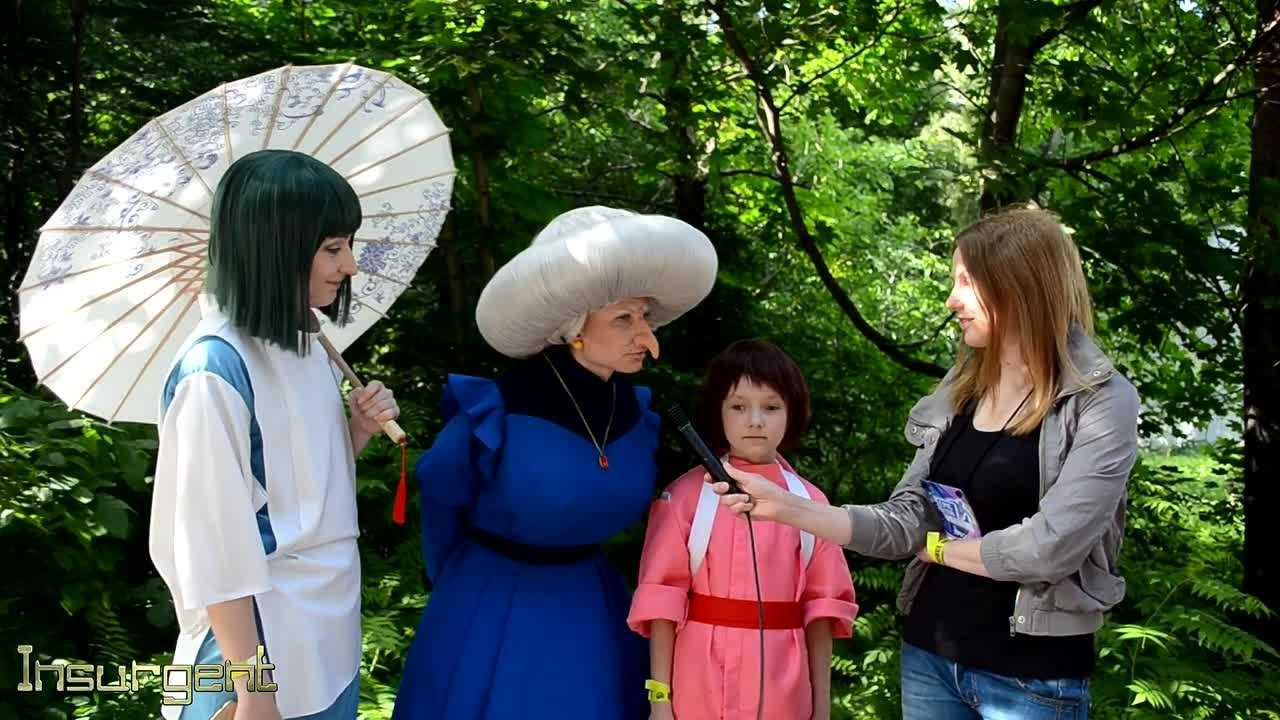 Интервью косплееров с фестивалей косплея в Москве