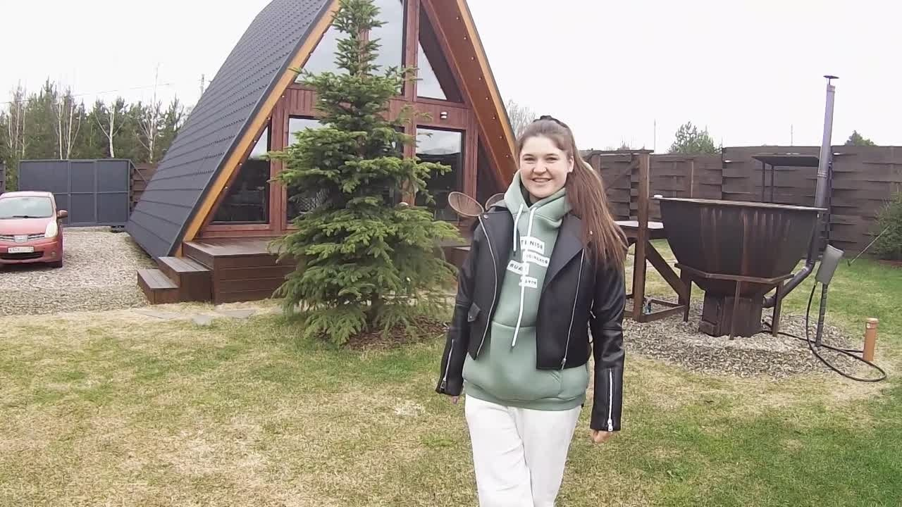 Отзывы посетителей о базе отдыха Чантриум. Коттедж А-фрейм с баней и уличным чаном в Подмосковье - в аренду для отдыха