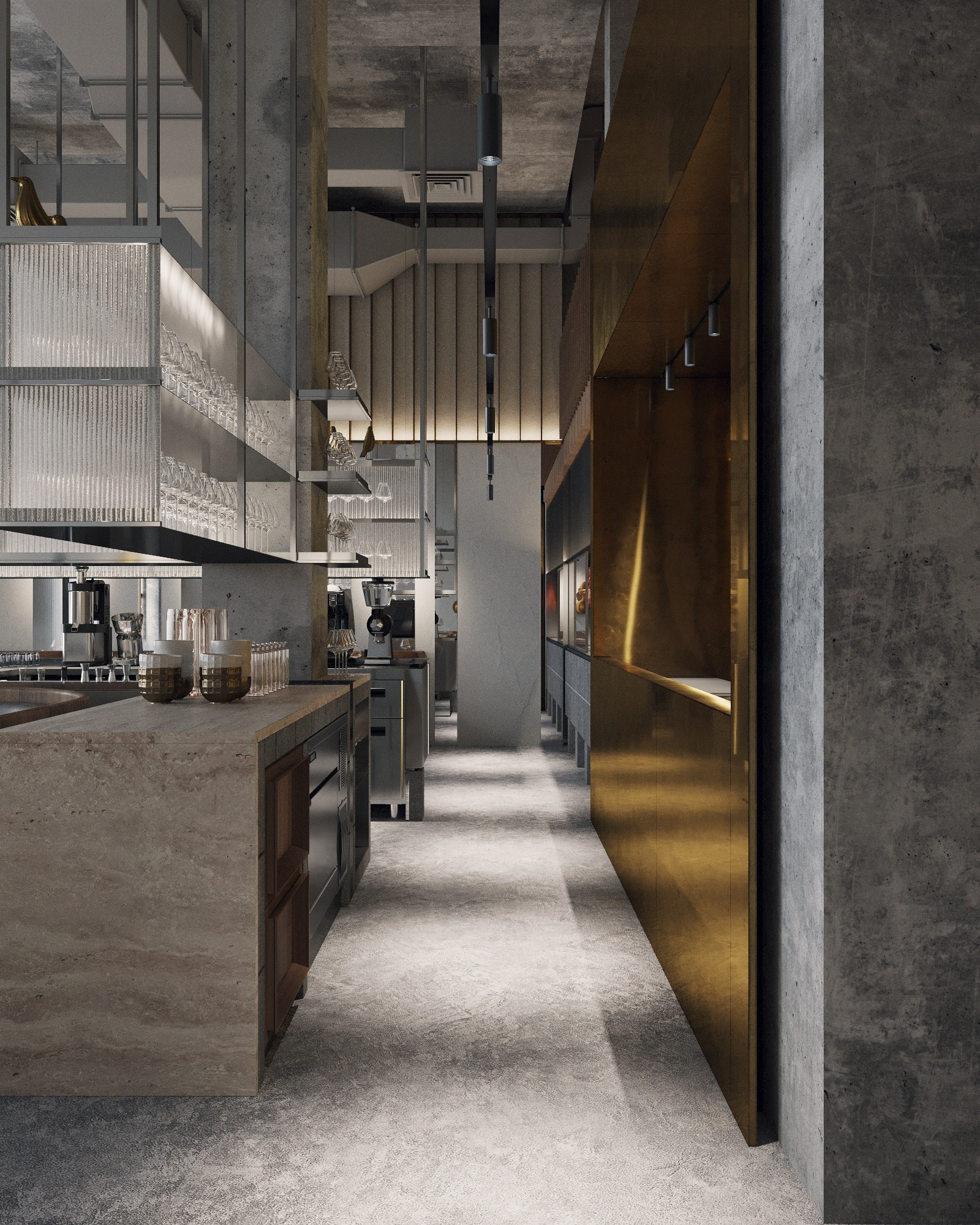 GOLDEN BIRDS restaurant in Astana Kazakhstan designed by QUADRUM STUDIO