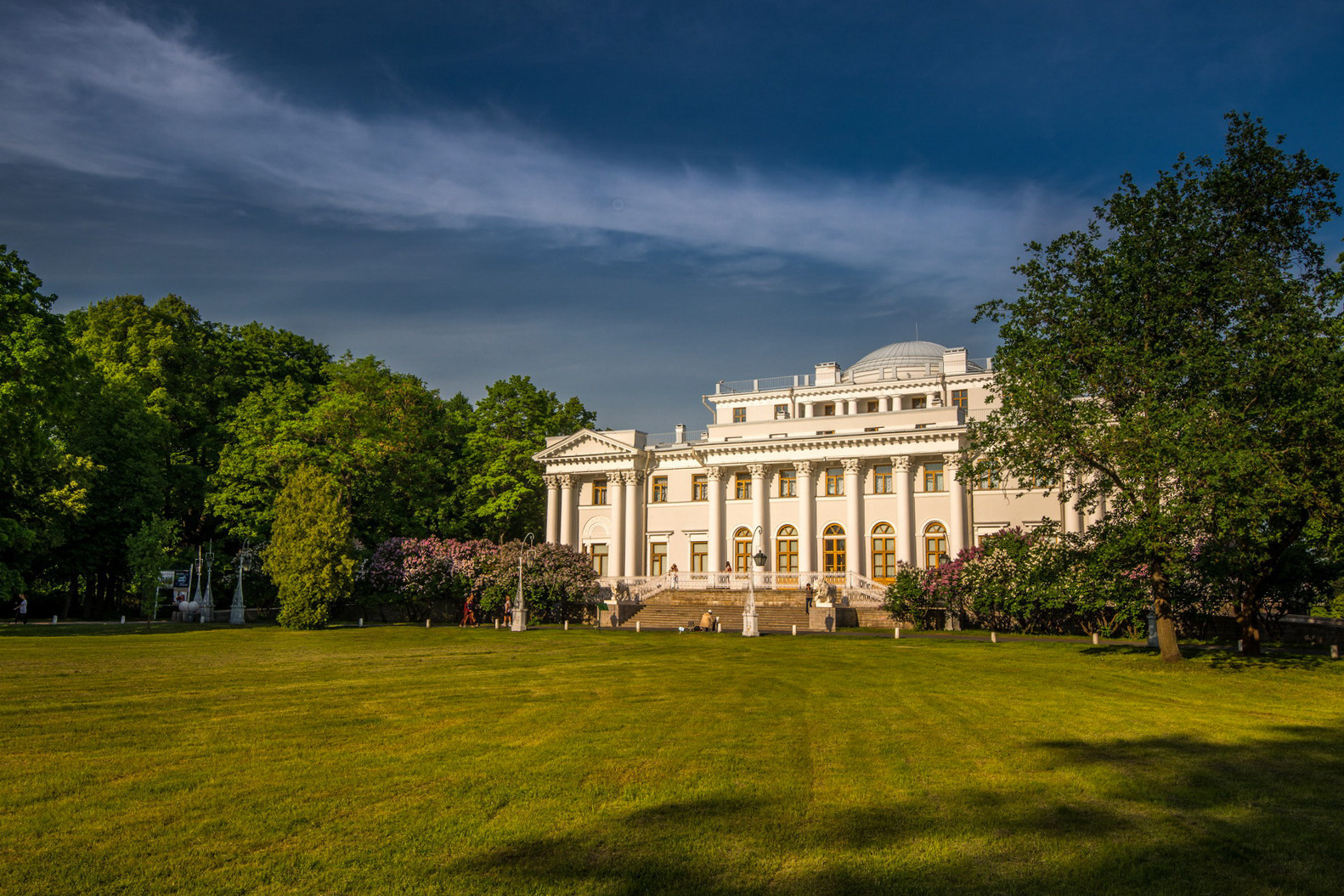 Съёмки в парках и садах Петербурга