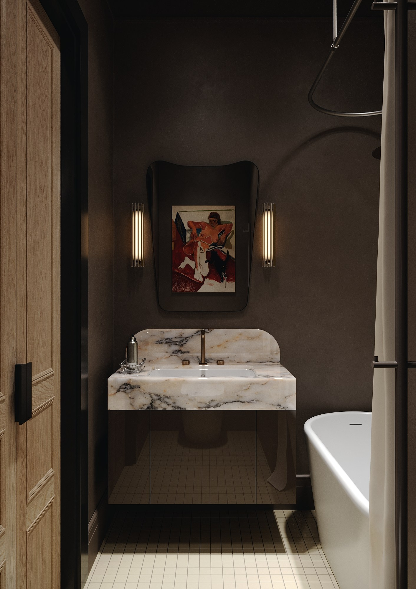 POKROVSKAYA APRTM. KWITE INTERIOR. Студия дизайна