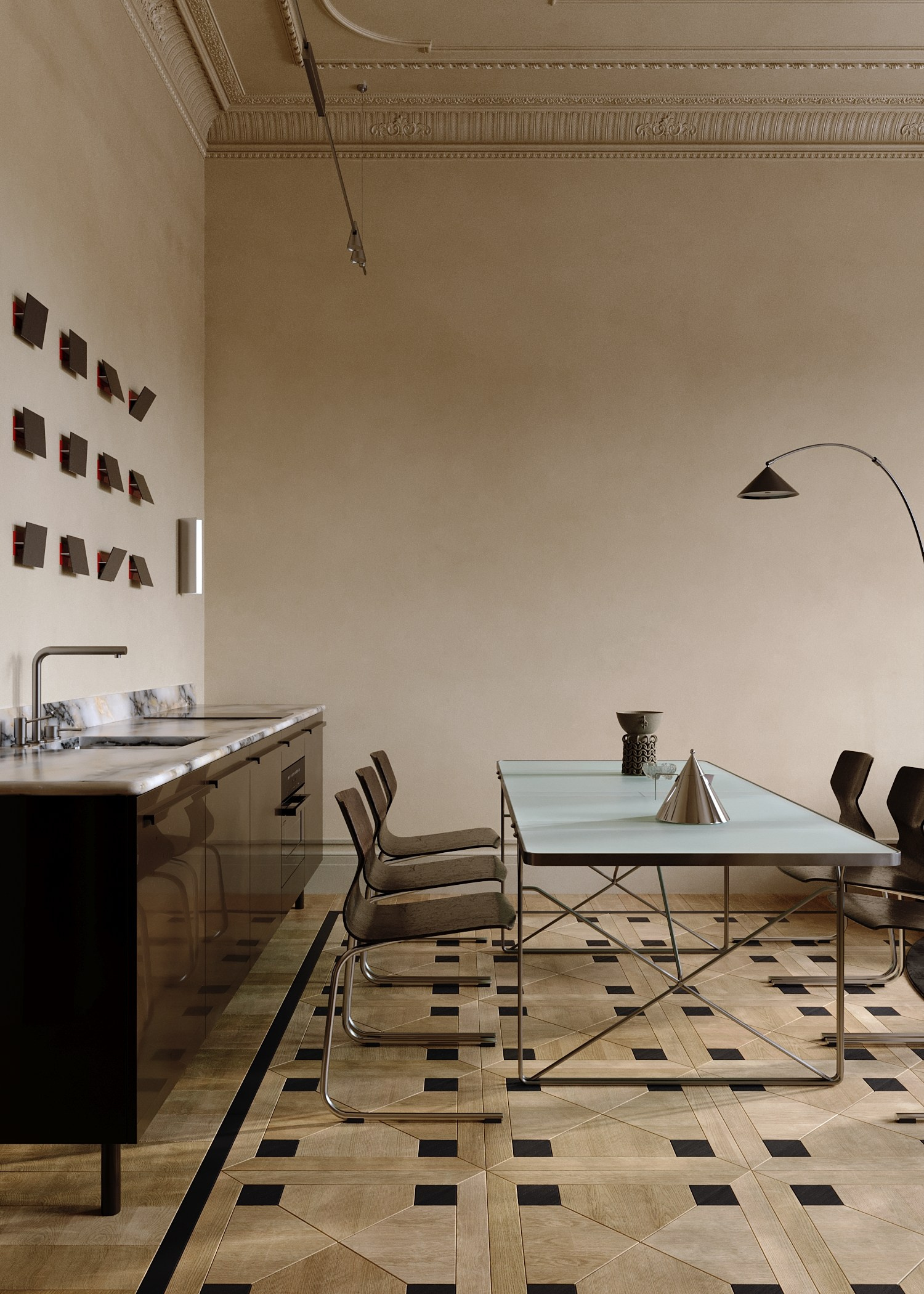 POKROVSKAYA APRTM. KWITE INTERIOR. Студия дизайна