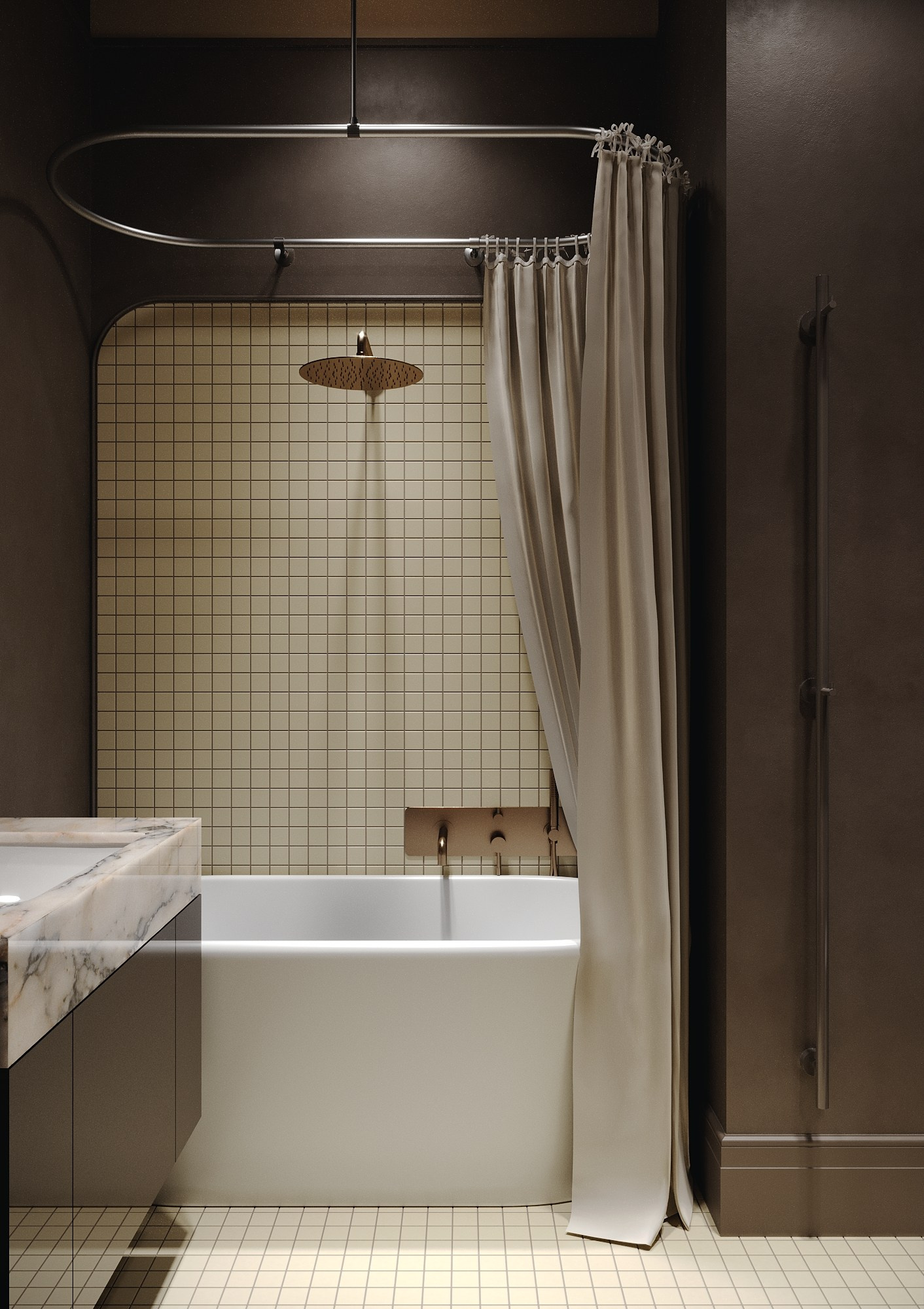 POKROVSKAYA APRTM. KWITE INTERIOR. Студия дизайна
