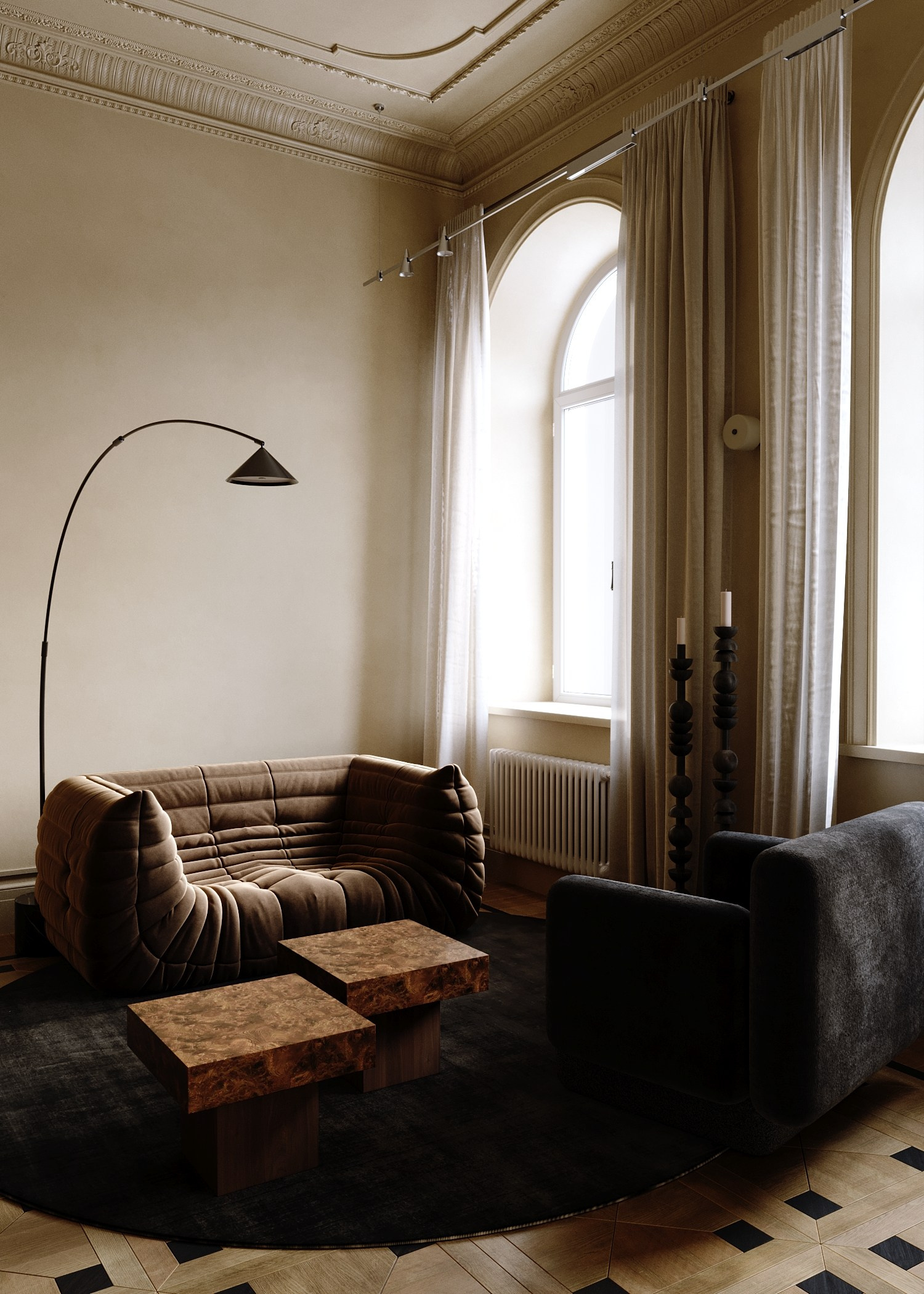 POKROVSKAYA APRTM. KWITE INTERIOR. Студия дизайна