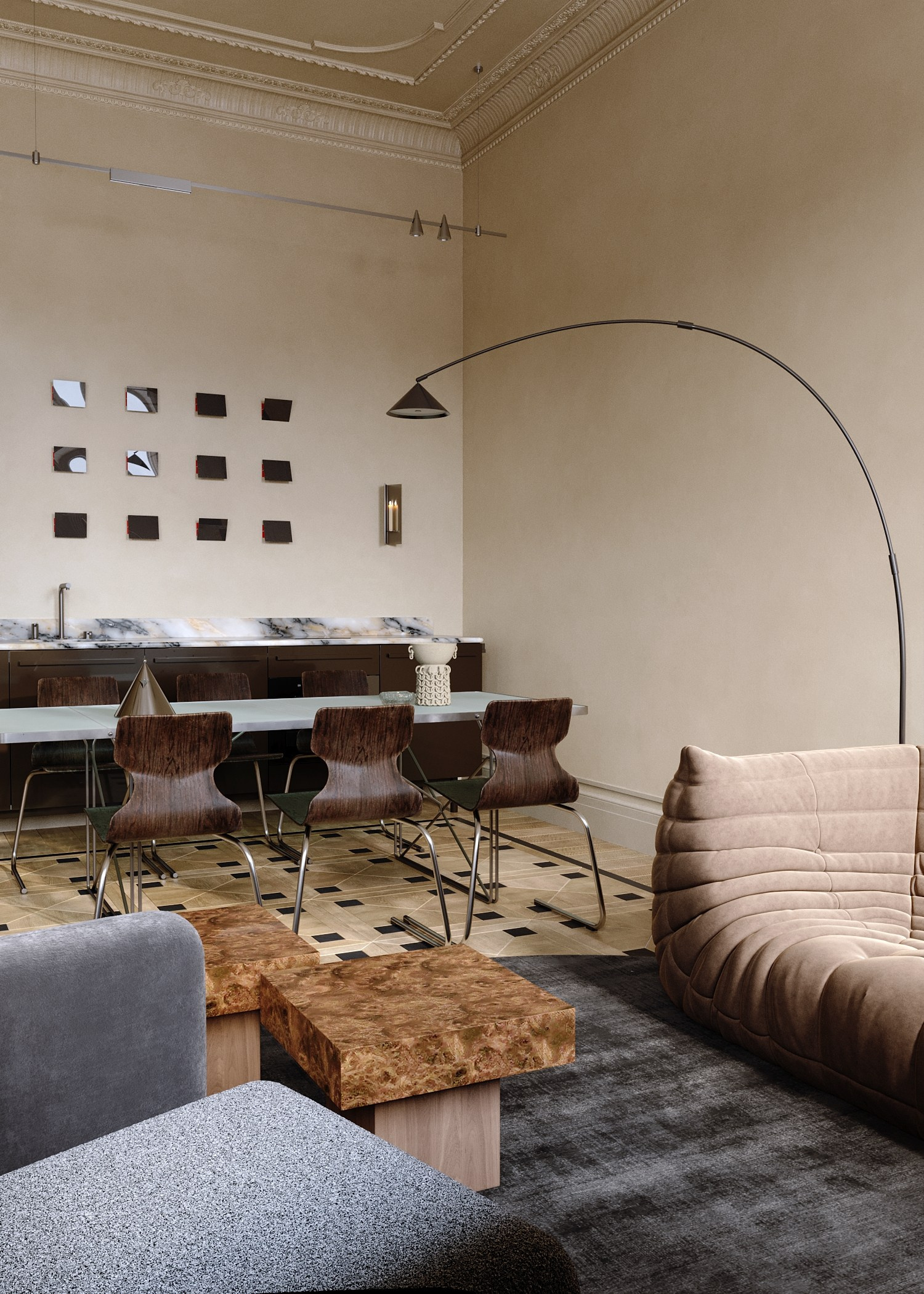 POKROVSKAYA APRTM. KWITE INTERIOR. Студия дизайна