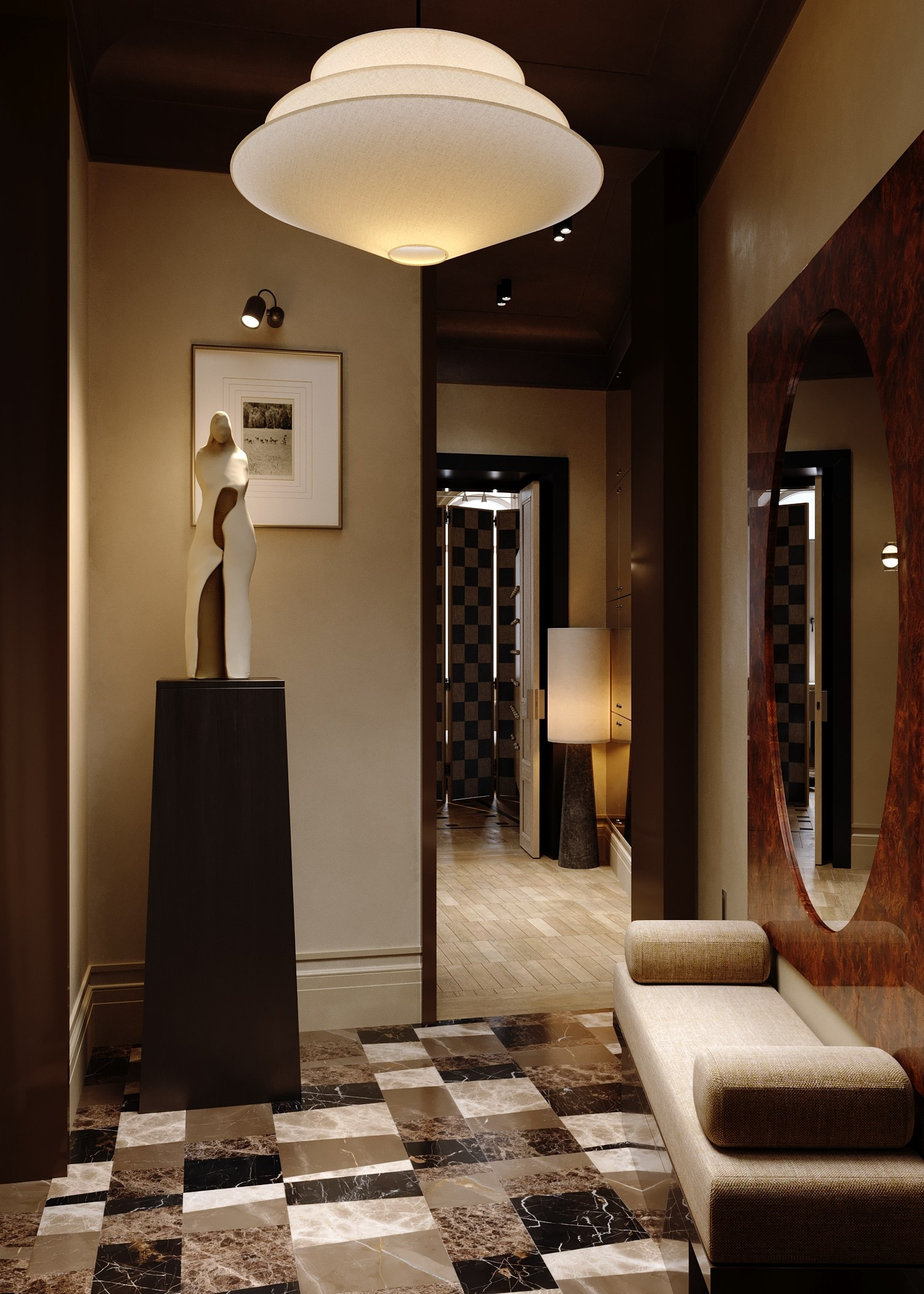 POKROVSKAYA APRTM. KWITE INTERIOR. Студия дизайна