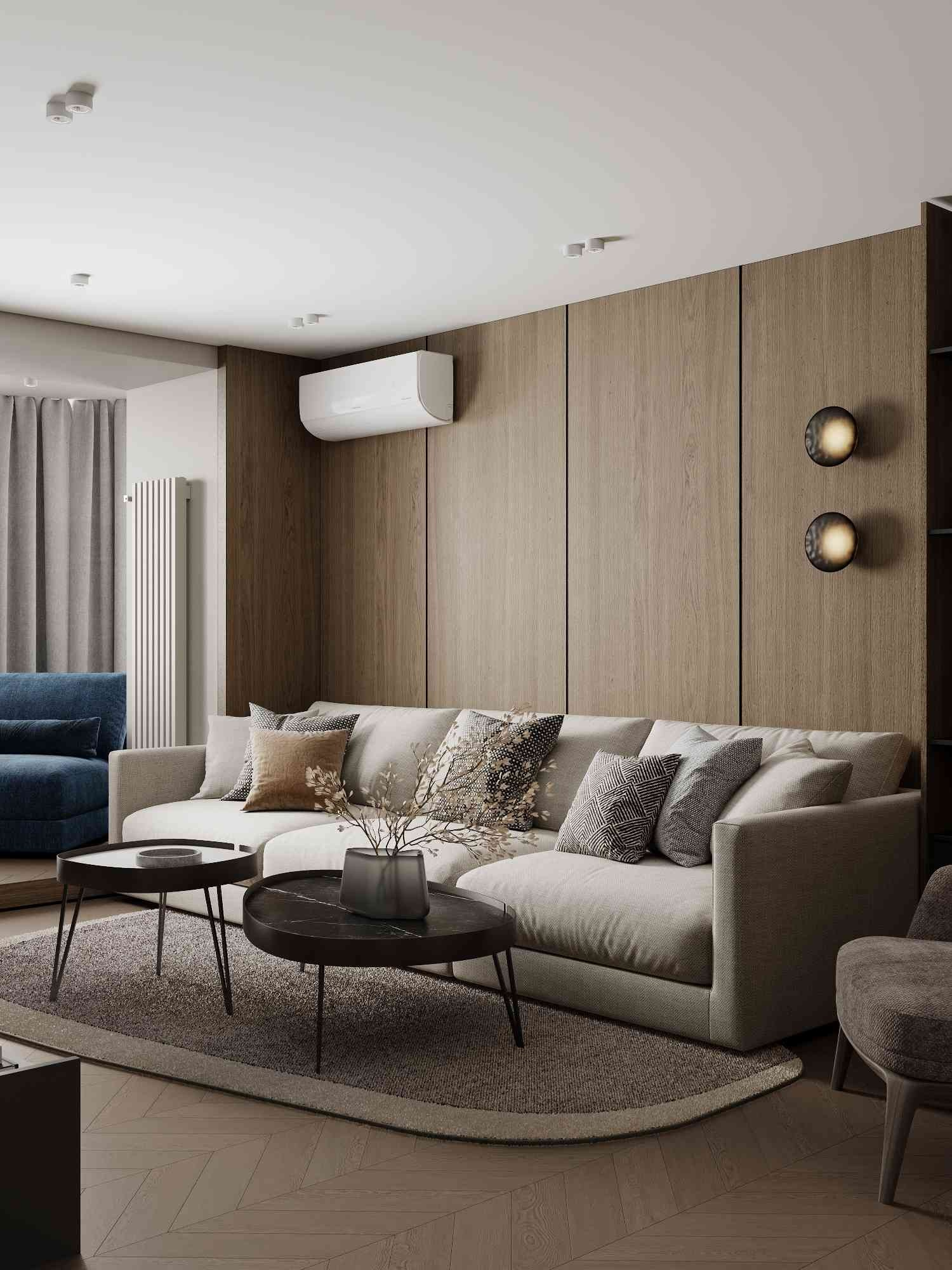 Дизайн интерьера квартиры для молодой семьи с ребёнком. Студия дизайна интерьера «Строчка» | Москва, Санкт-Петербург, Самара, Казань, Тольятти, Ульяновск и другие города России