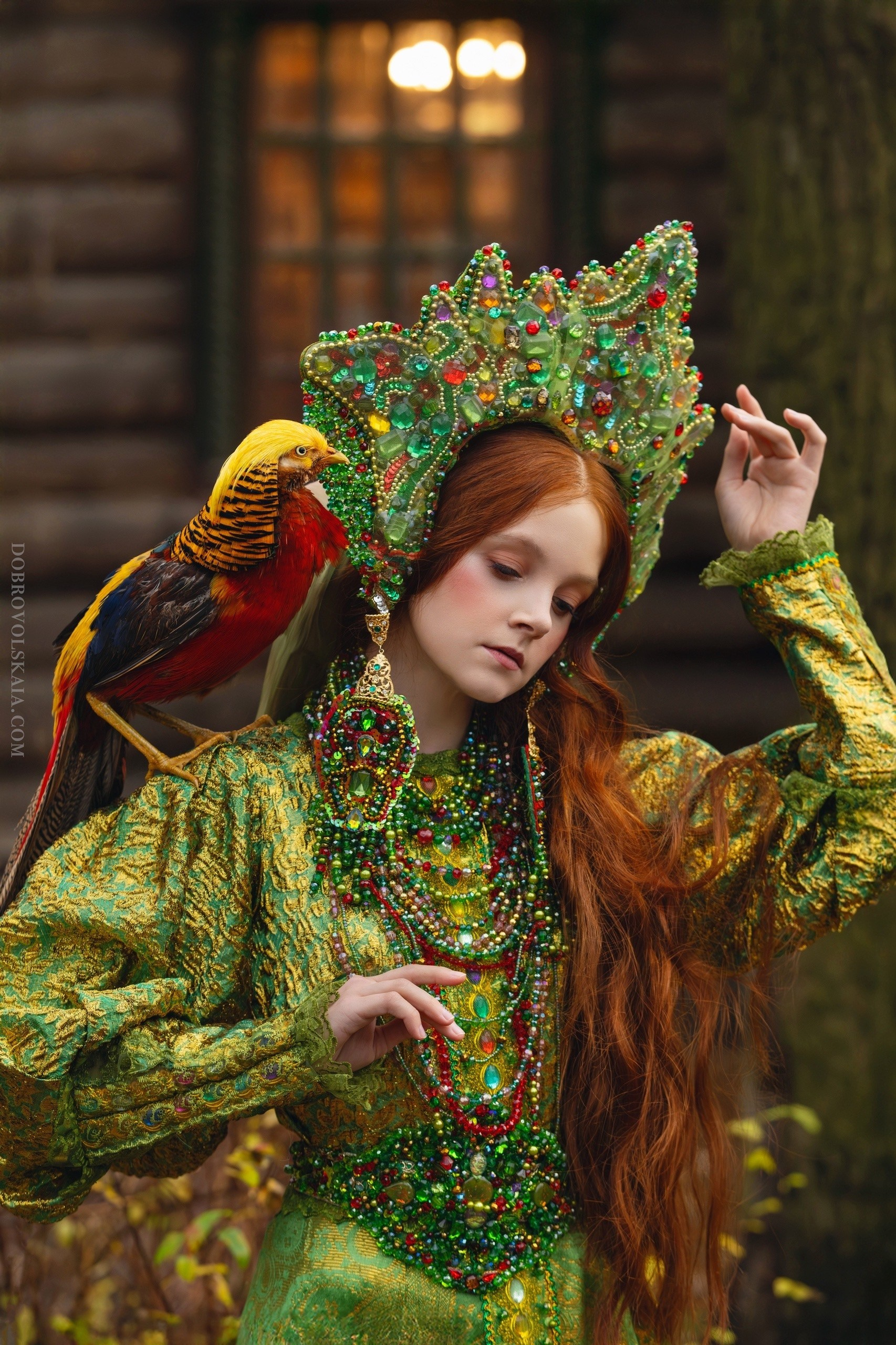 Царевна Лягушка. Русские народные костюмы в Москве