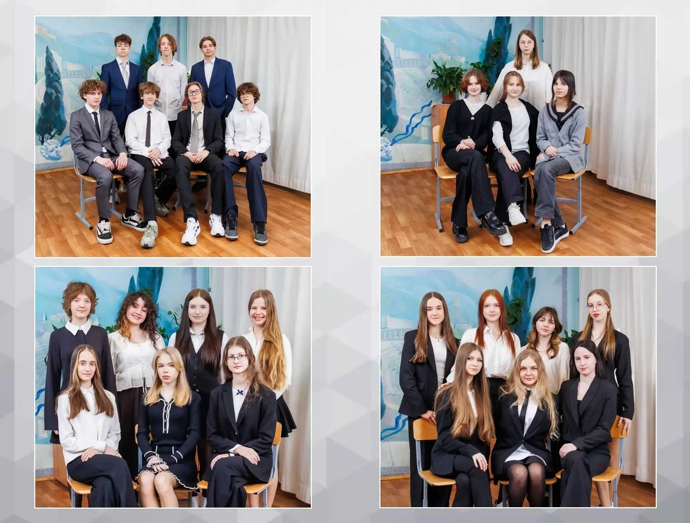 Выпускные фотоальбомы Фотоальбомы для школы и детского сада