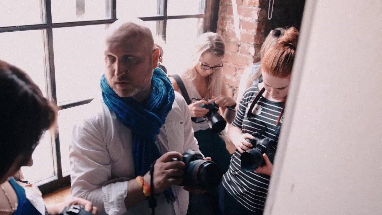 Video. Портретный и бизнес-фотограф в Москве Андрей Никольский