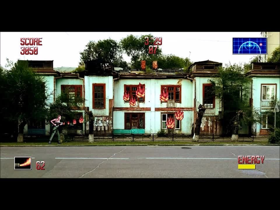 Urban fights. Художник Рыбак Николай