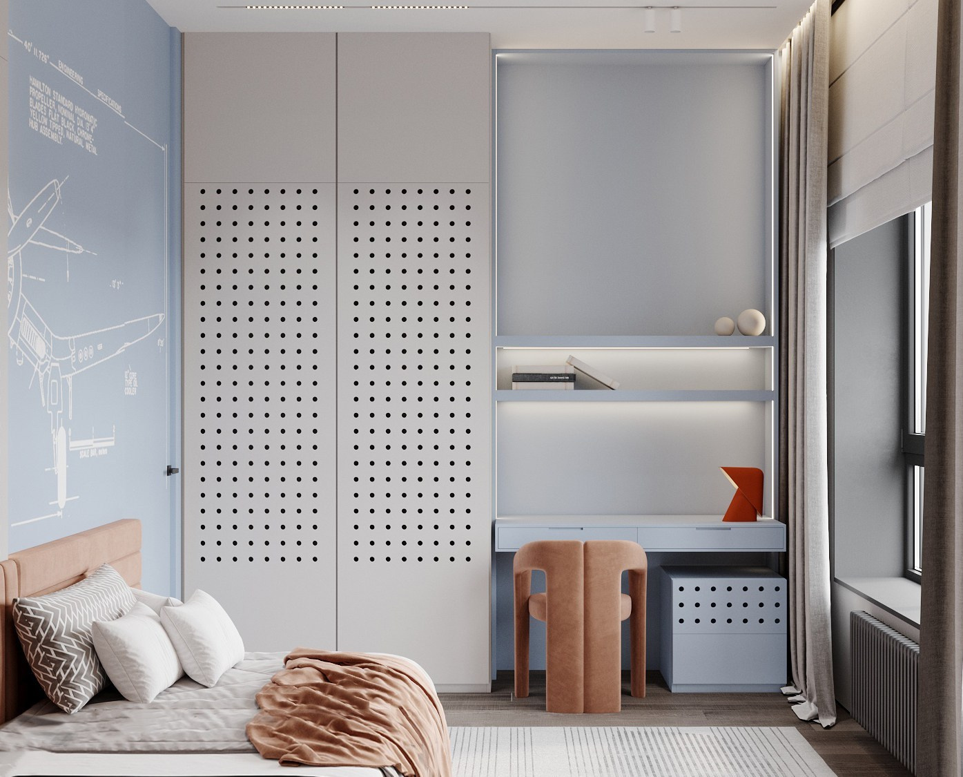 ЖК «На Комсомольском». Дизайн интерьеров в Санкт-Петербурге, Москве. Черемных Валентина