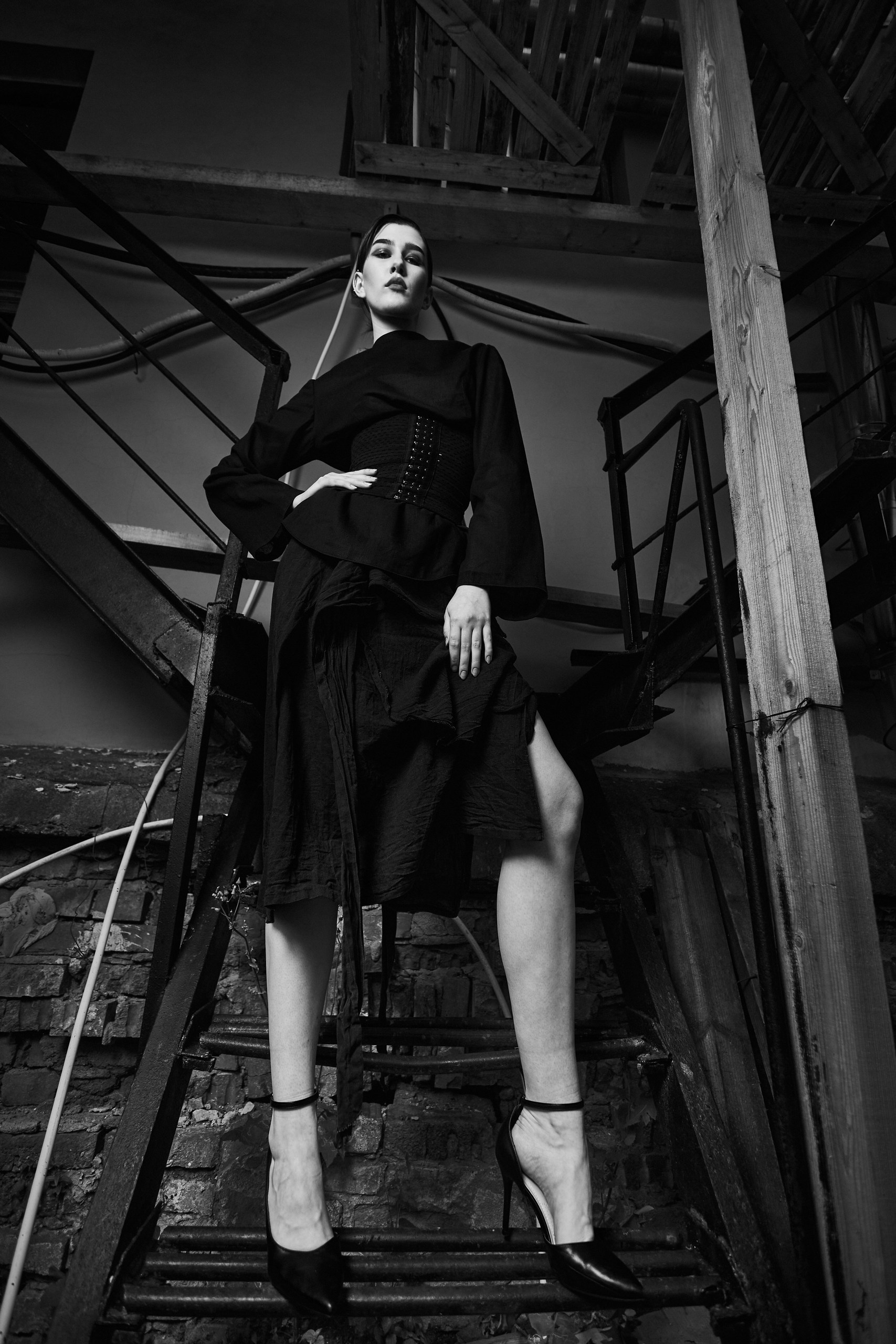 портрет чб санкт-петербург