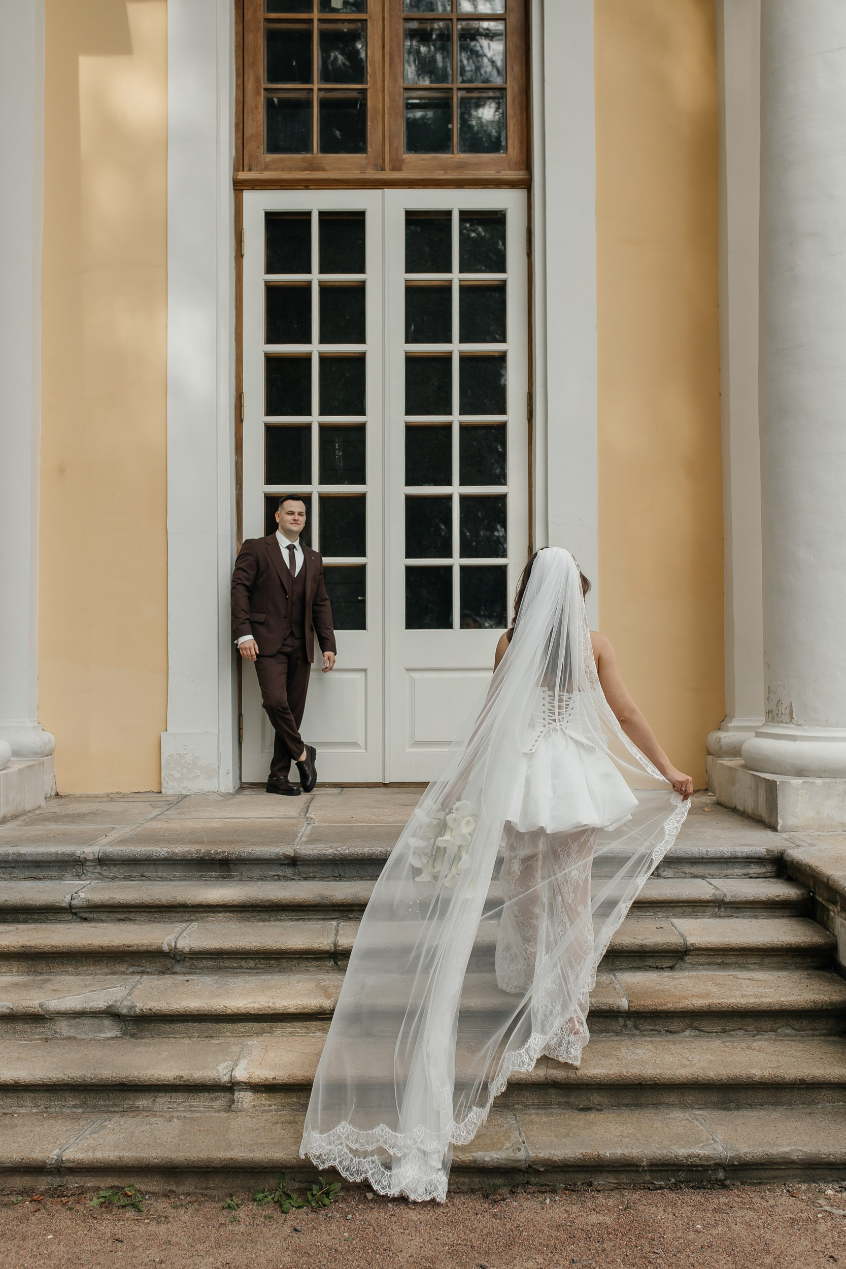 Свадебная прогулка в усадьбе Архангельское