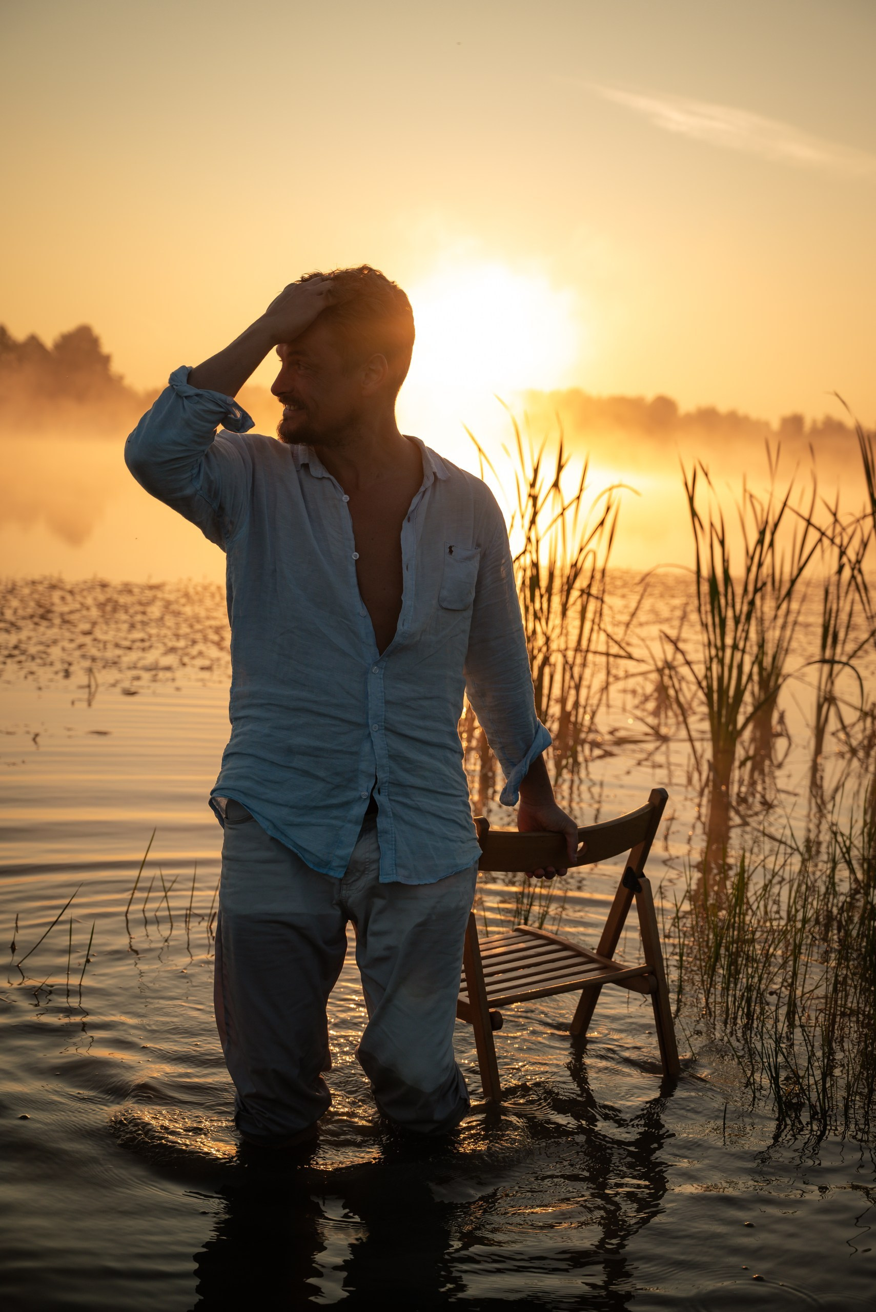 ПШЕНИЧНЫЙ МУЖЧИНА. Внутренний ландшафт. Фотограф в Москве и ближайшем Подмосковье