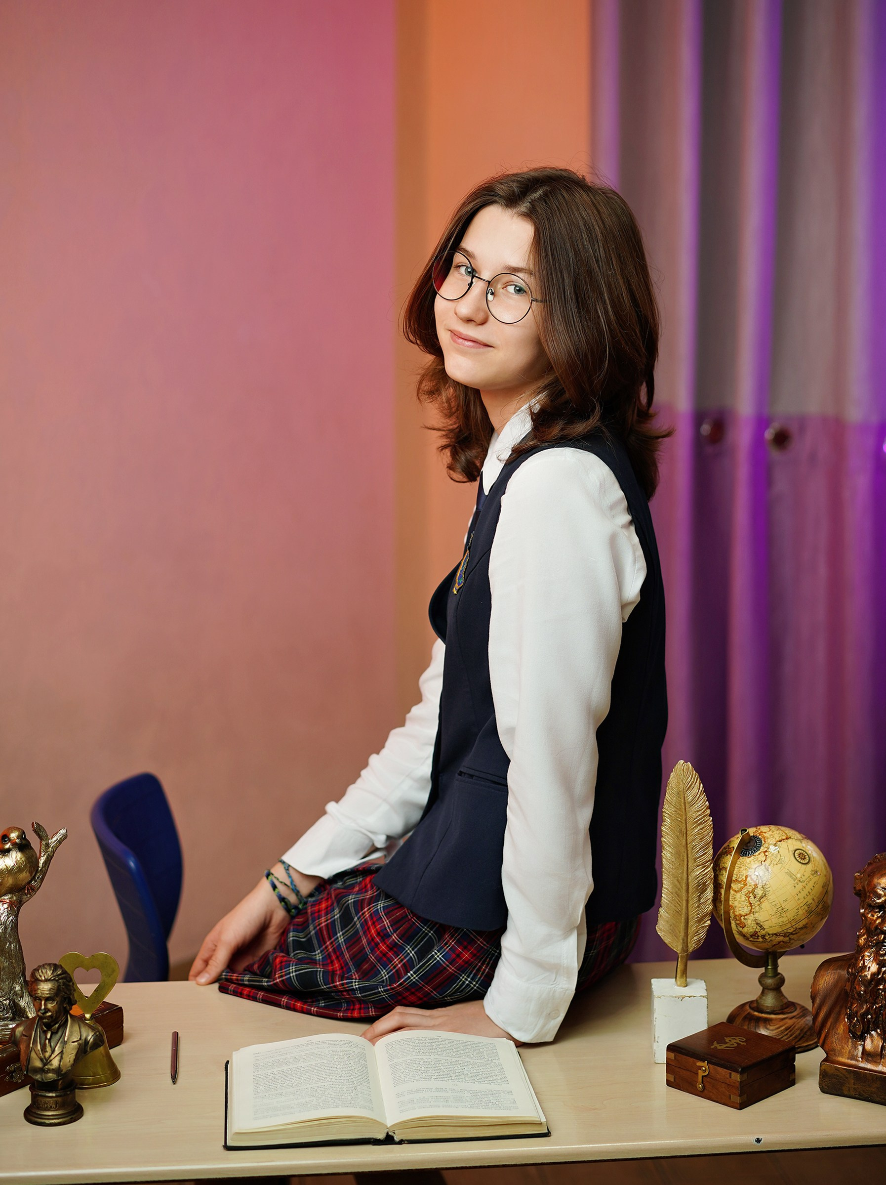 Виньетка + портреты. GOTRA — выпускные альбомы в Тюмени