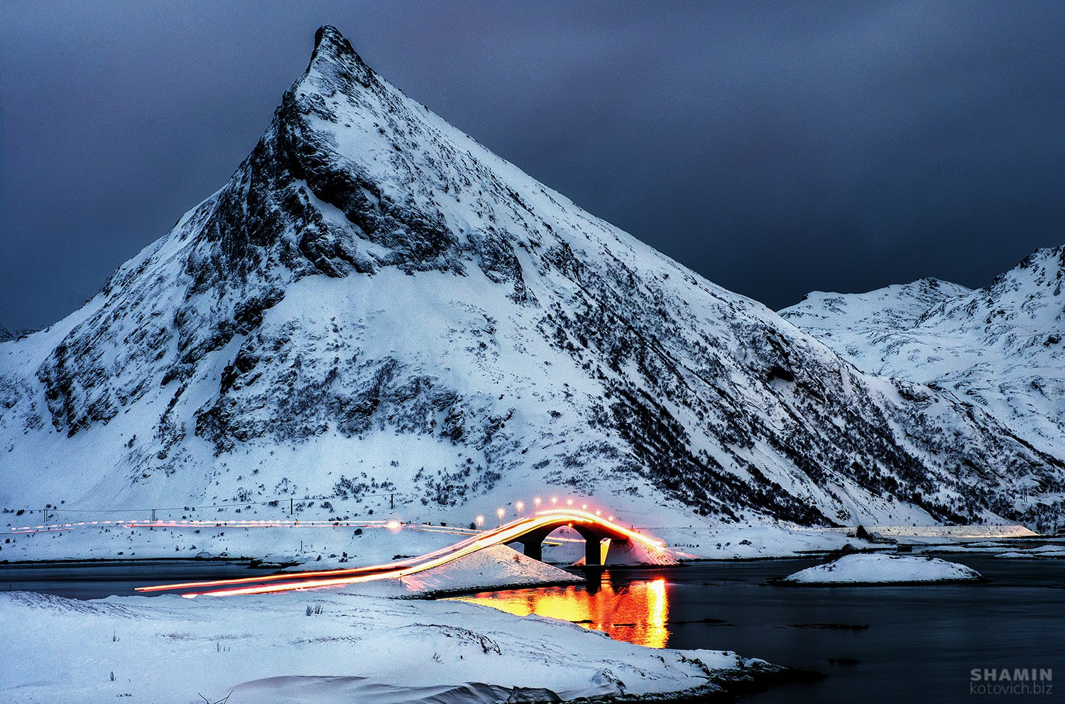 Лофотенские острова — пейзажи, северное сияние и море. Фотограф Константин Шамин. Фотограф Константин Шамин