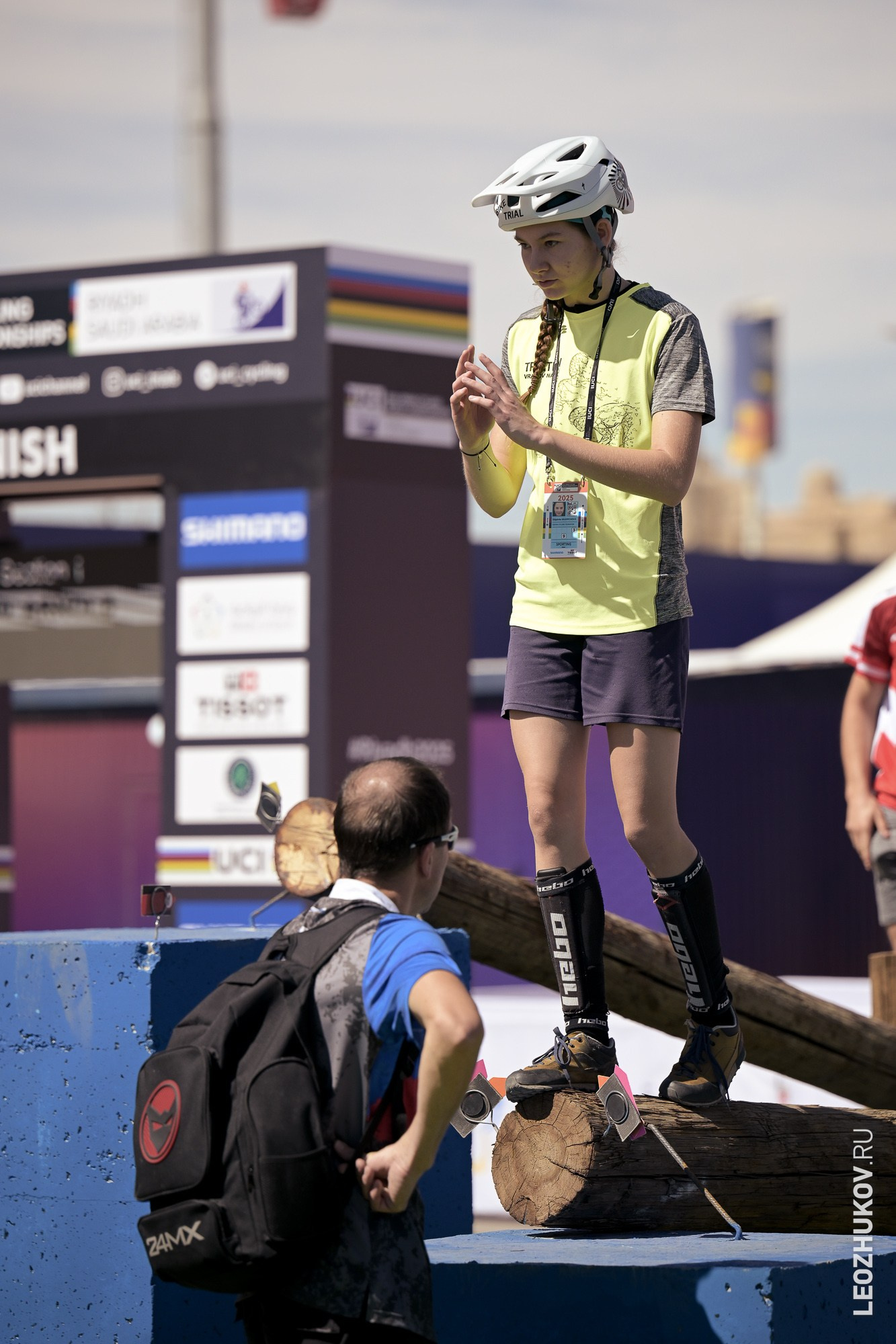 UCI Trials World Champs 2025 — день 1. Спортивный фотограф Леонид Жуков