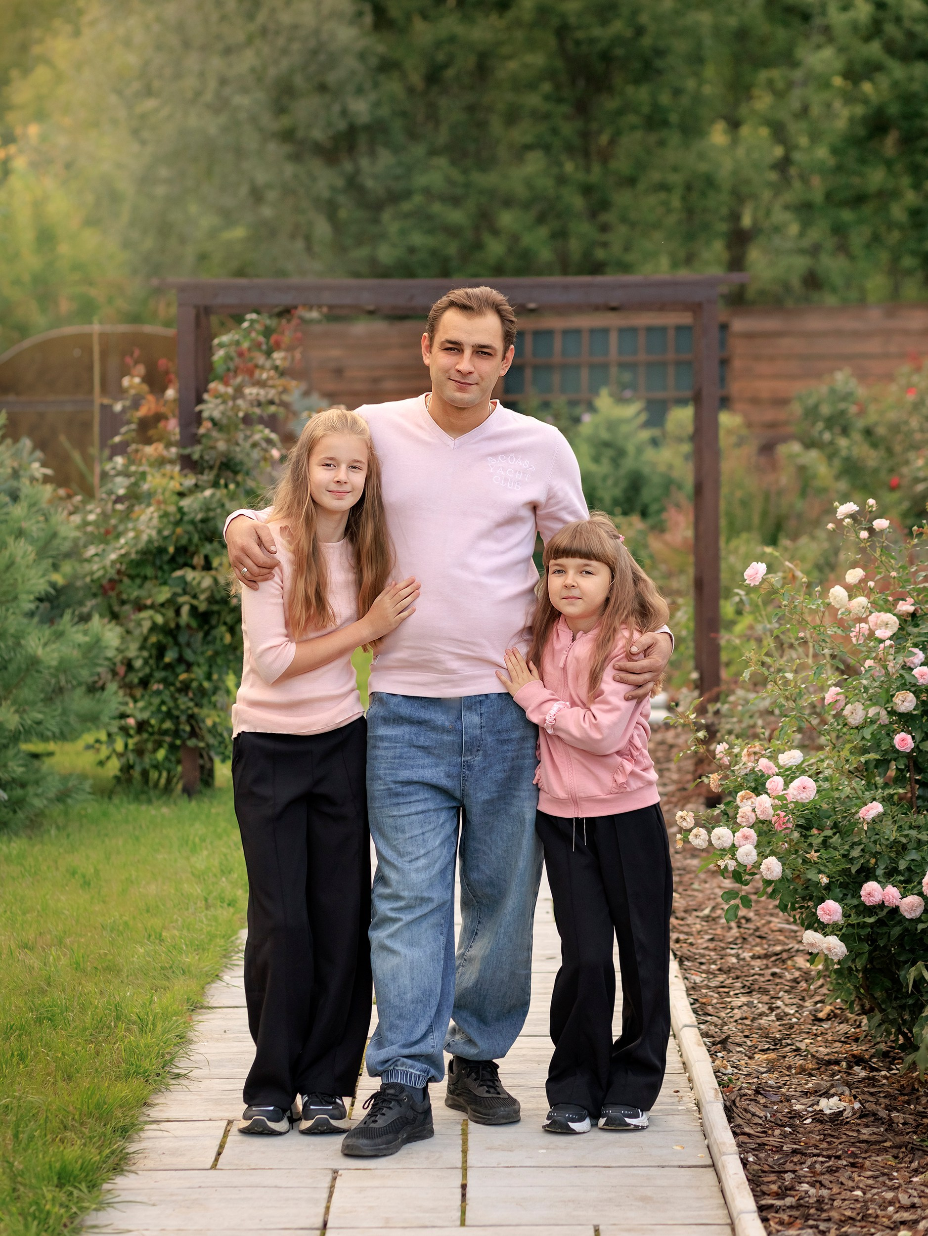 семейная фотосессия на улице