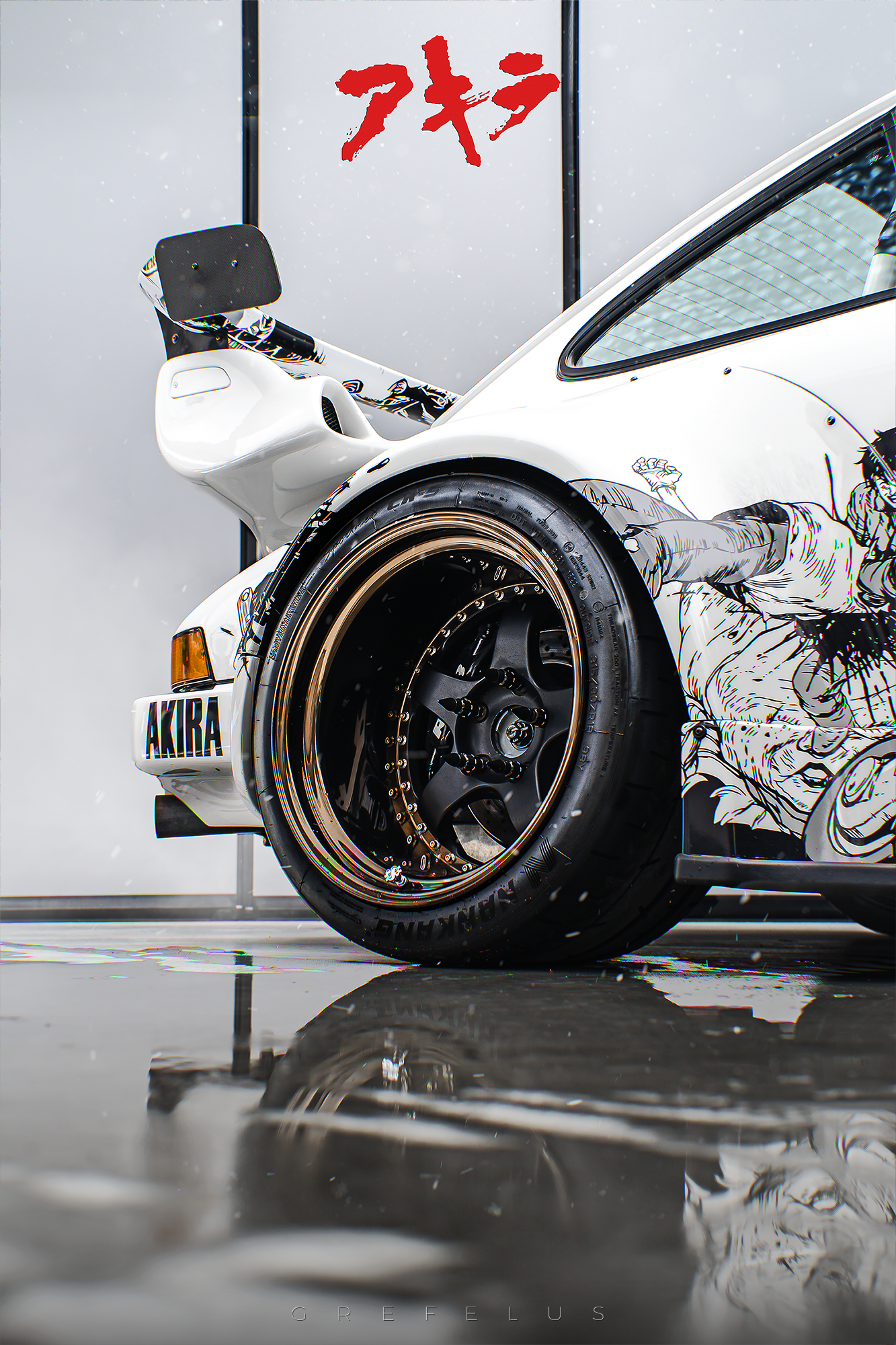 Porsche 911 x RWB «Shinkiro» — 2024. Grefelus