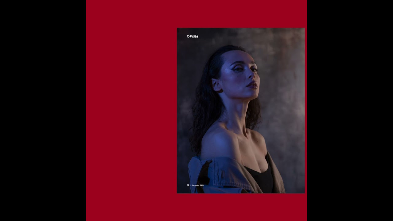 The real freedom being yourself. Публикакция в журнале Opium. Визуальный художник Лиана Даренская, Москва