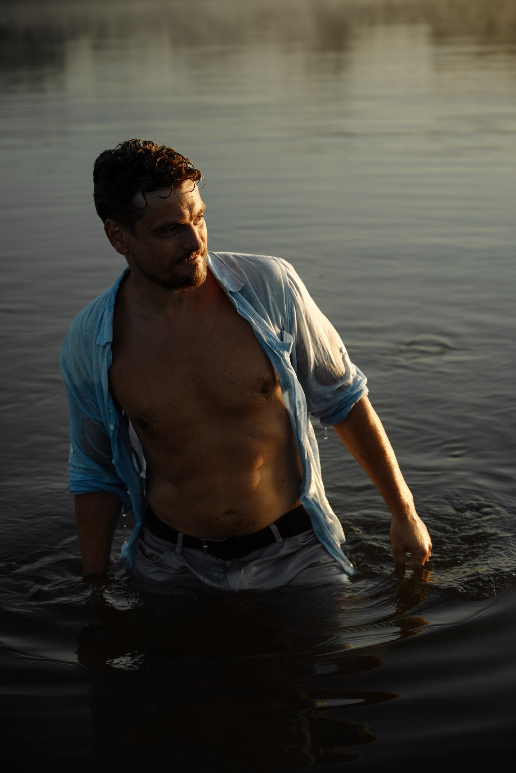 ПШЕНИЧНЫЙ МУЖЧИНА. Внутренний ландшафт. Фотограф в Москве и ближайшем Подмосковье