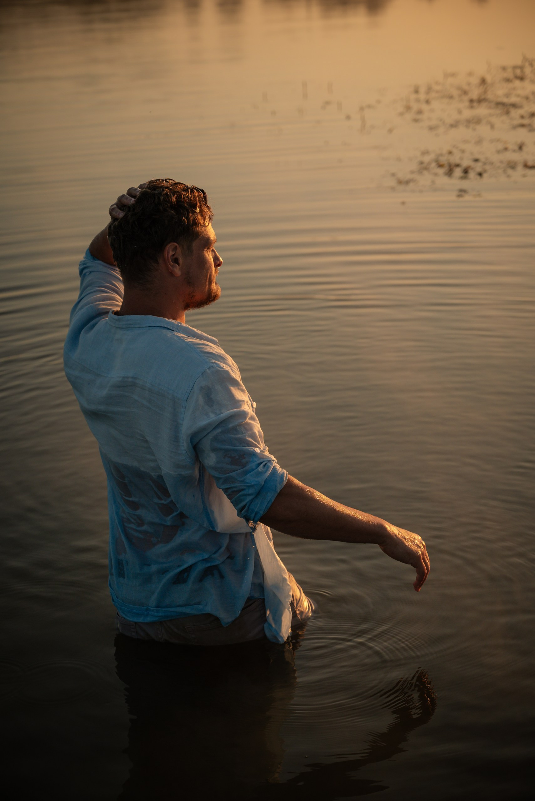 ПШЕНИЧНЫЙ МУЖЧИНА. Внутренний ландшафт. Фотограф в Москве и ближайшем Подмосковье