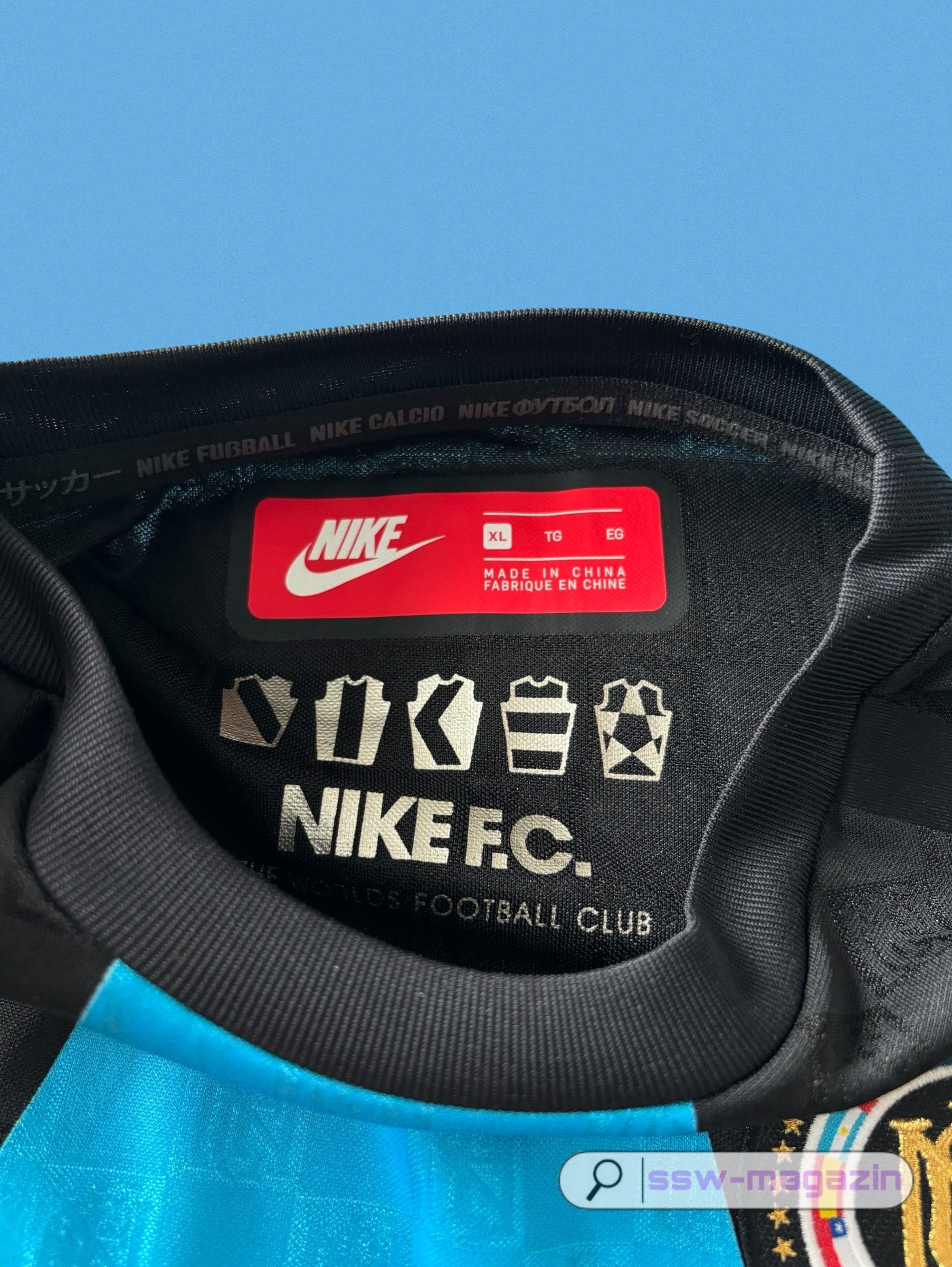 Футболка Nike FC. Футбольный магазин — ssw_magazin