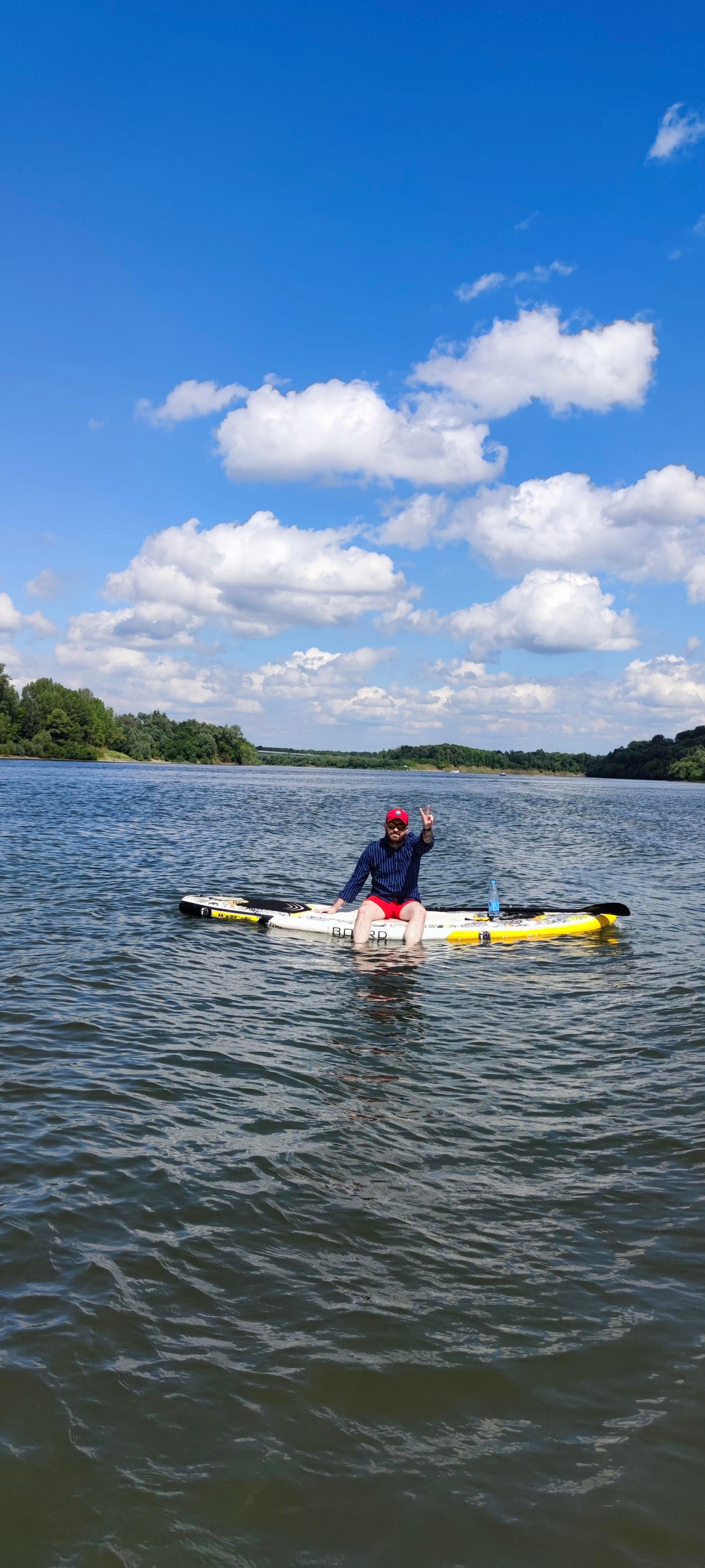 Прогулка на сапбордах в Уфе по Ольховому озеру