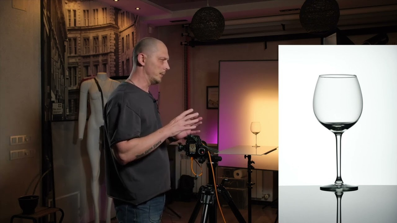 Съемка стекла на просвет. Фотограф в Алматы Дмитрий Лукьянов. Предметная и рекламная фотосъёмка товаров