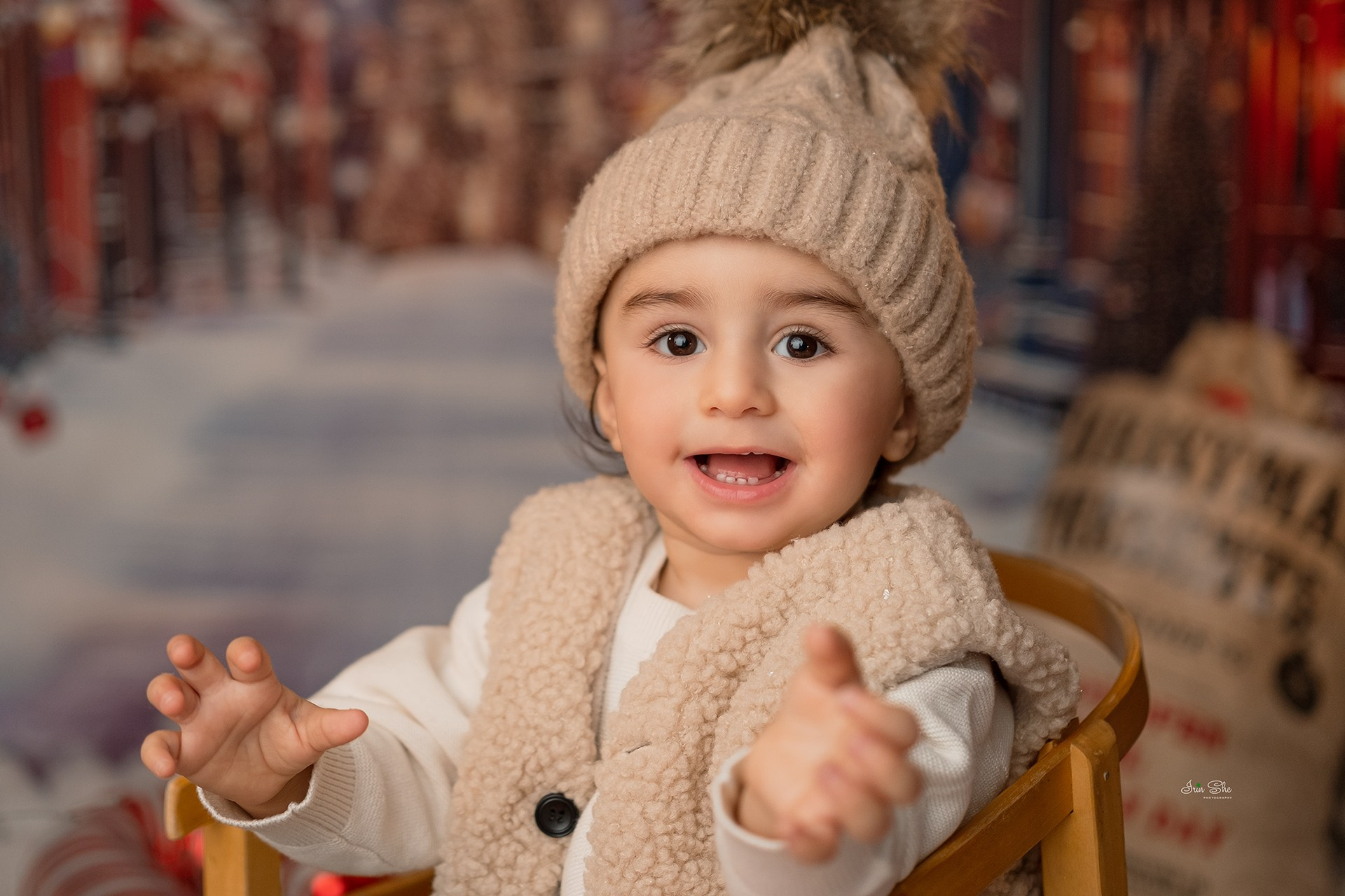 Фотодень «Новогодние улочки». Детский фотограф в Южно-Сахалинске Irin She Simanovich