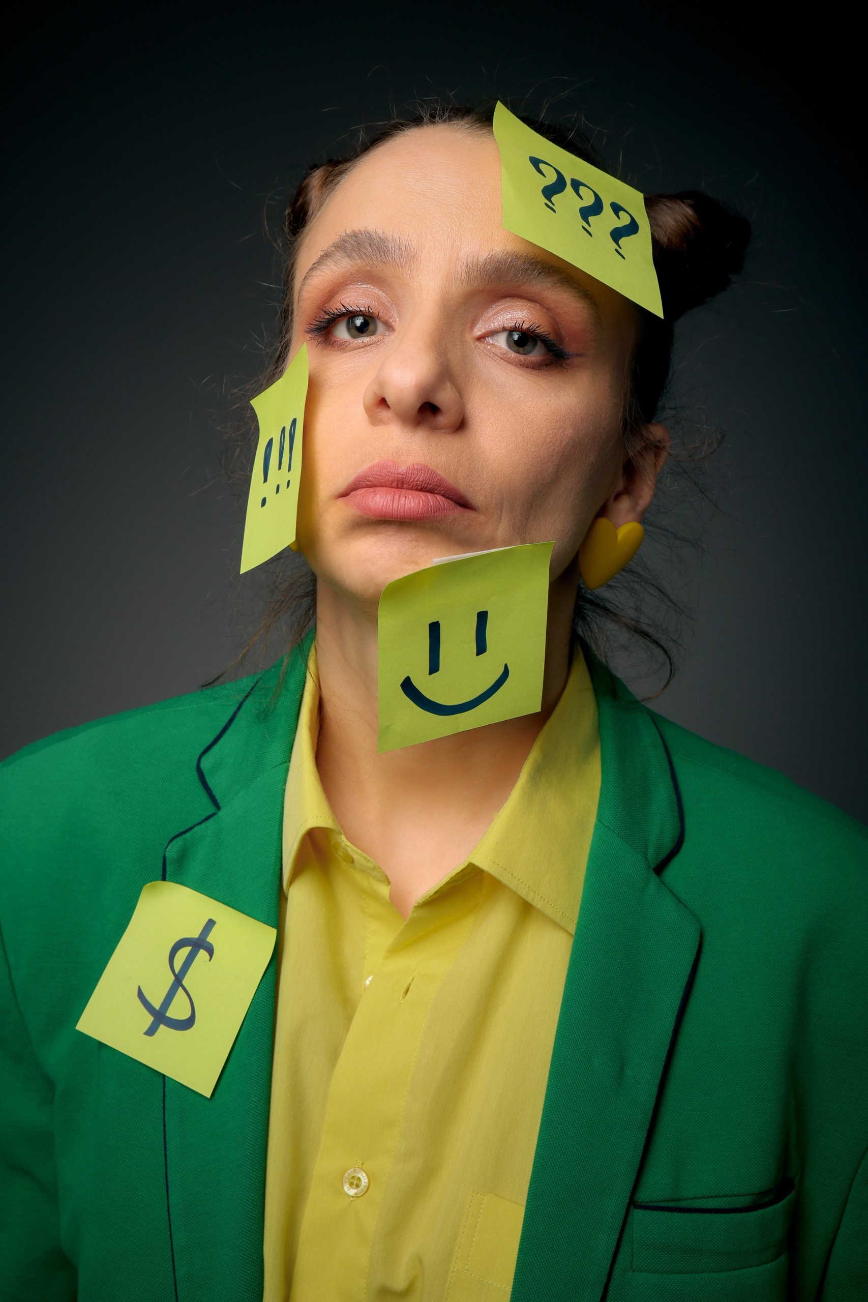 Фотосессия в студии для ведущей