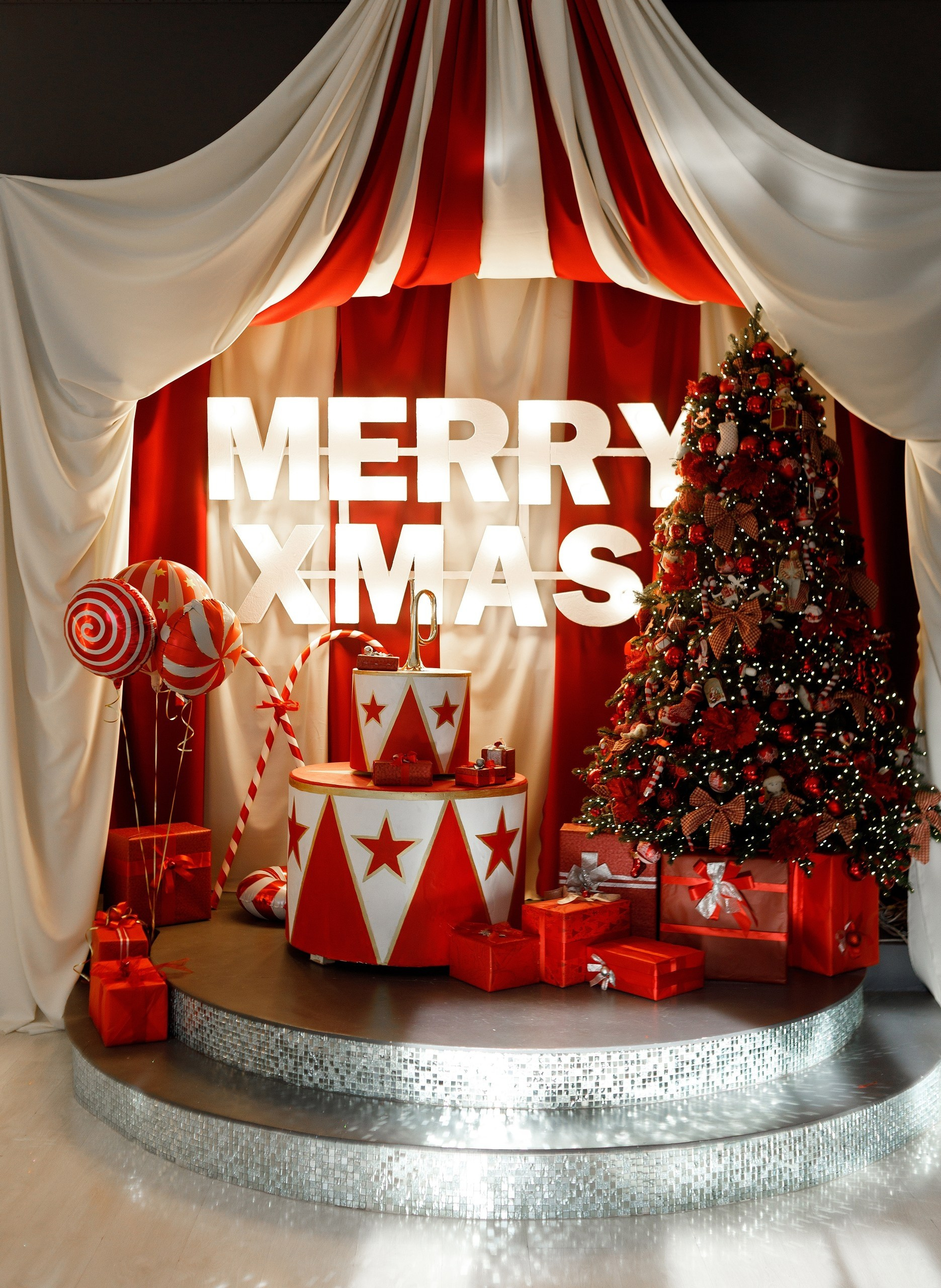 Новогодние студии Нск. Виктория Файфер| фотограф Новосибирск