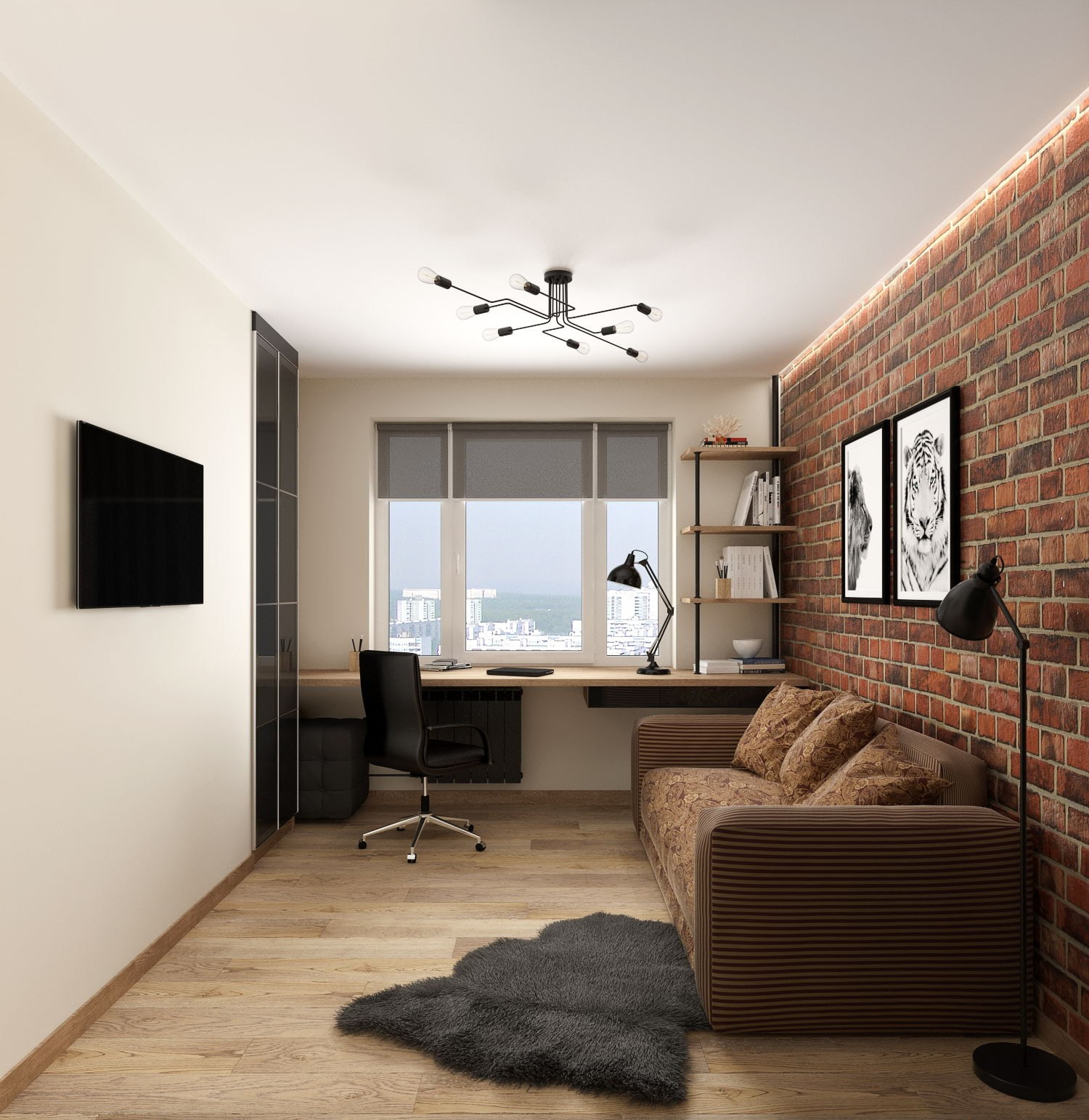 Обновление интерьера квартиры в Саратове — вторичное жильё. Студия «Табурет». Дизайн интерьера в Саратове — функционально, без переплаты, под ваш бюджет