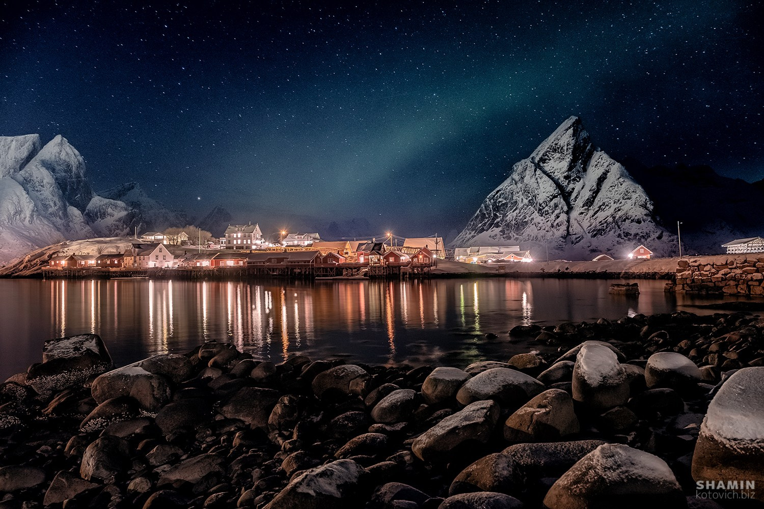 Лофотенские острова — пейзажи, северное сияние и море. Фотограф Константин Шамин. Фотограф Константин Шамин