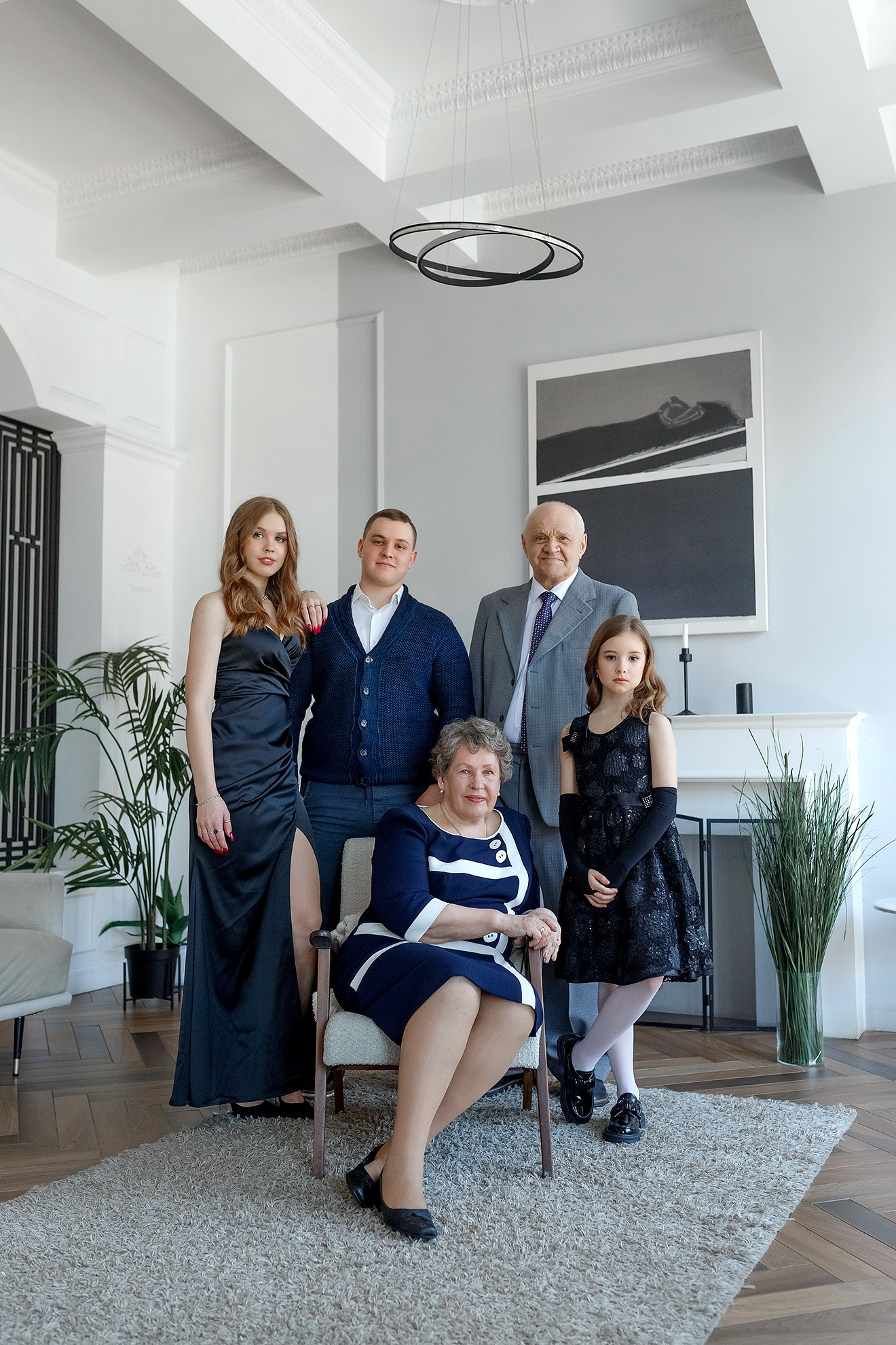 Съёмка большой семьи. Фотограф в Санкт-Петербурге Наталья Макарова