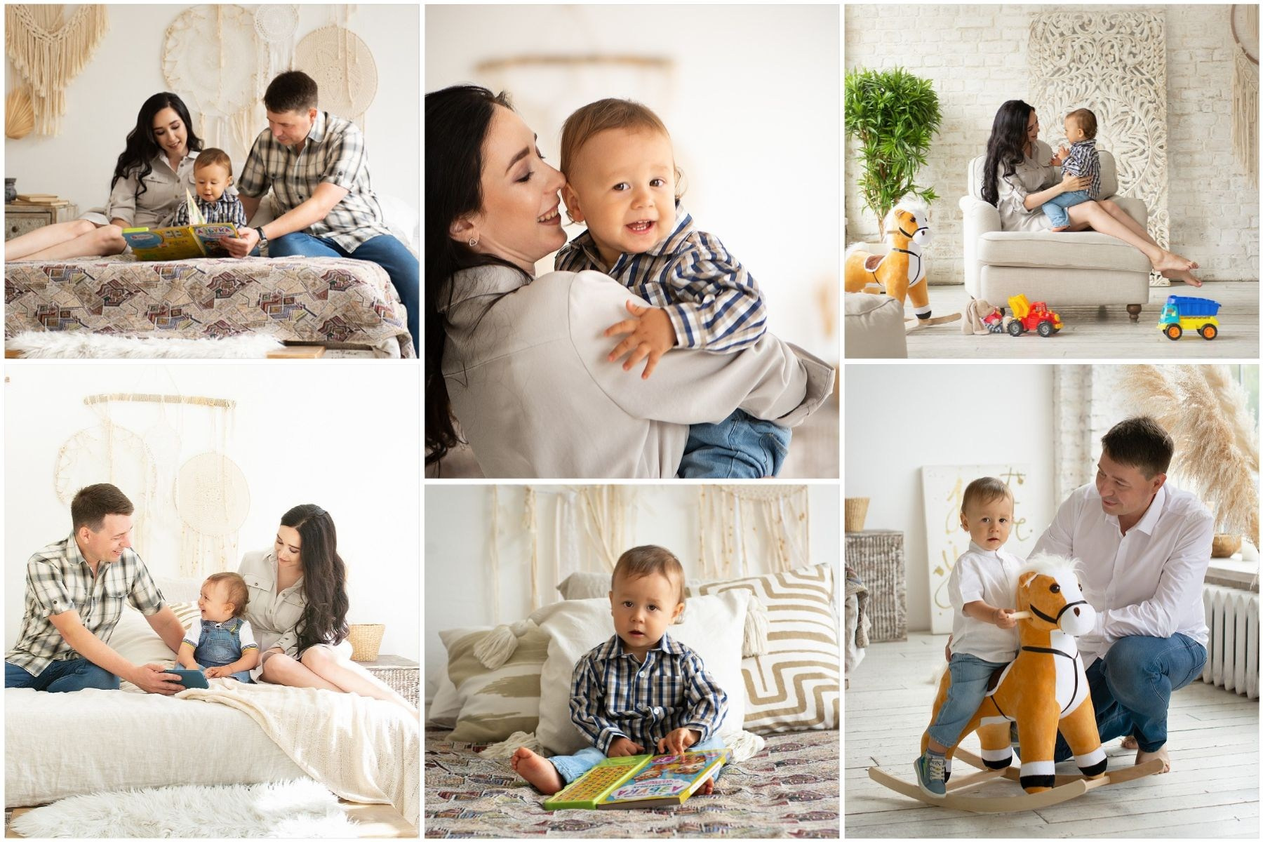 🎄 Новогодняя семейная фотосессия в студии. Фотосессия беременности — Крылова Натали — Москва