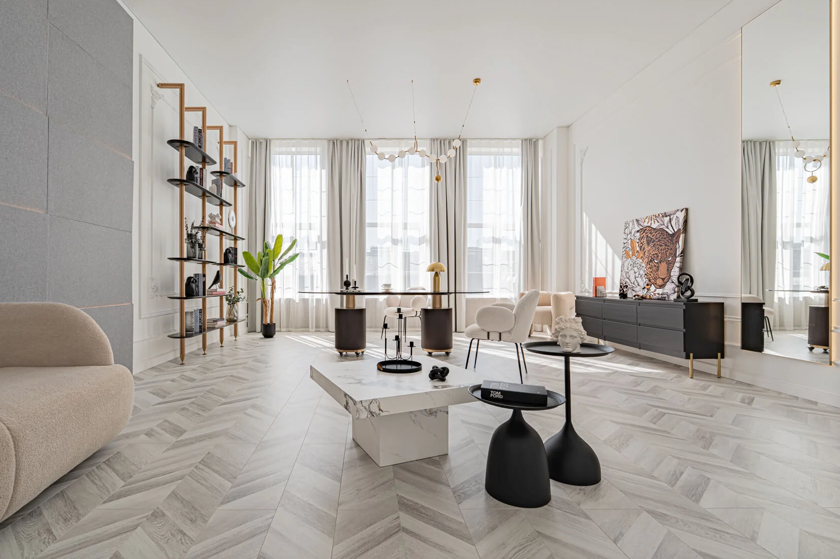 Локация для бизнес-съемки в современном стиле