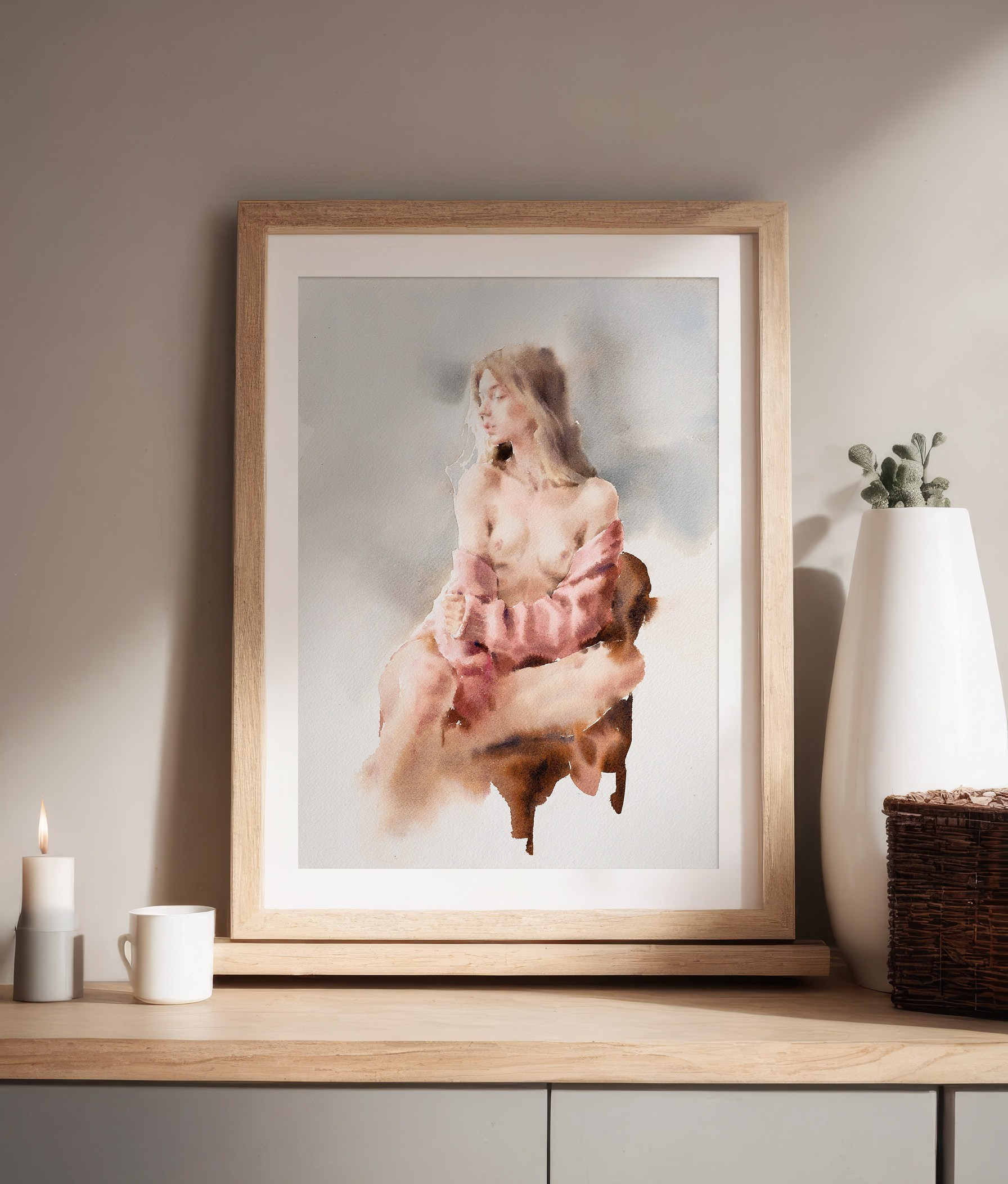 ЭКСКЛЮЗИВНЫЕ АКВАРЕЛЬНЫЕ РАБОТЫ С ПЕРСОНАЛЬНОЙ ФОТОСЕССИЕЙ