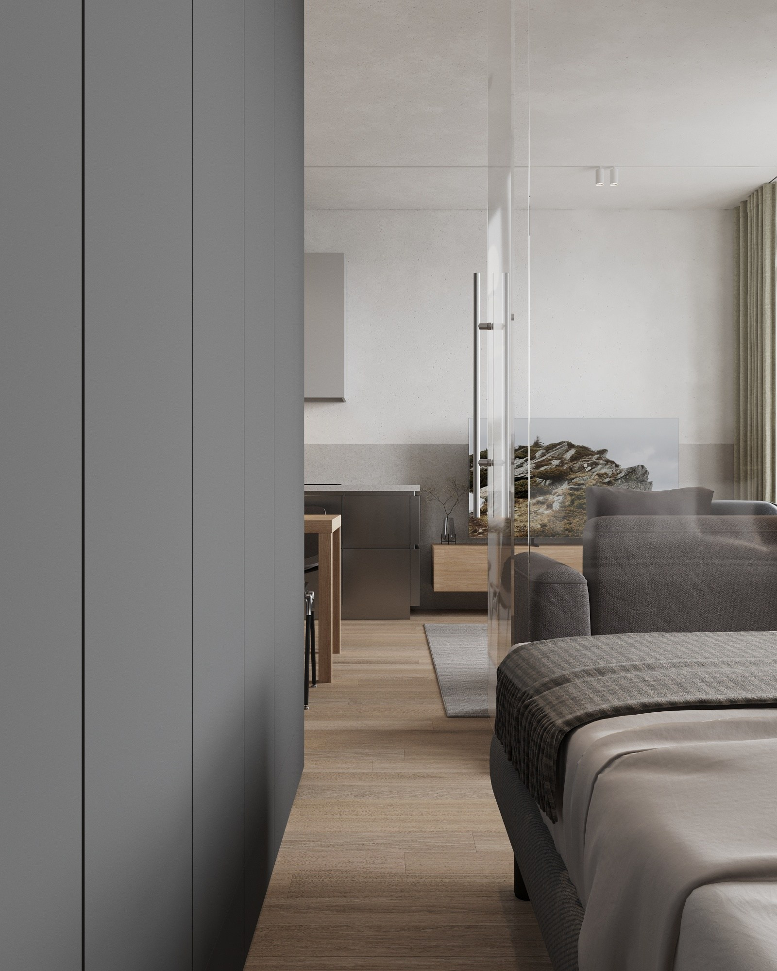 FORIVER_Flat — Apartment for rent in Moscow Russia designed by QUADRUM STUDIO