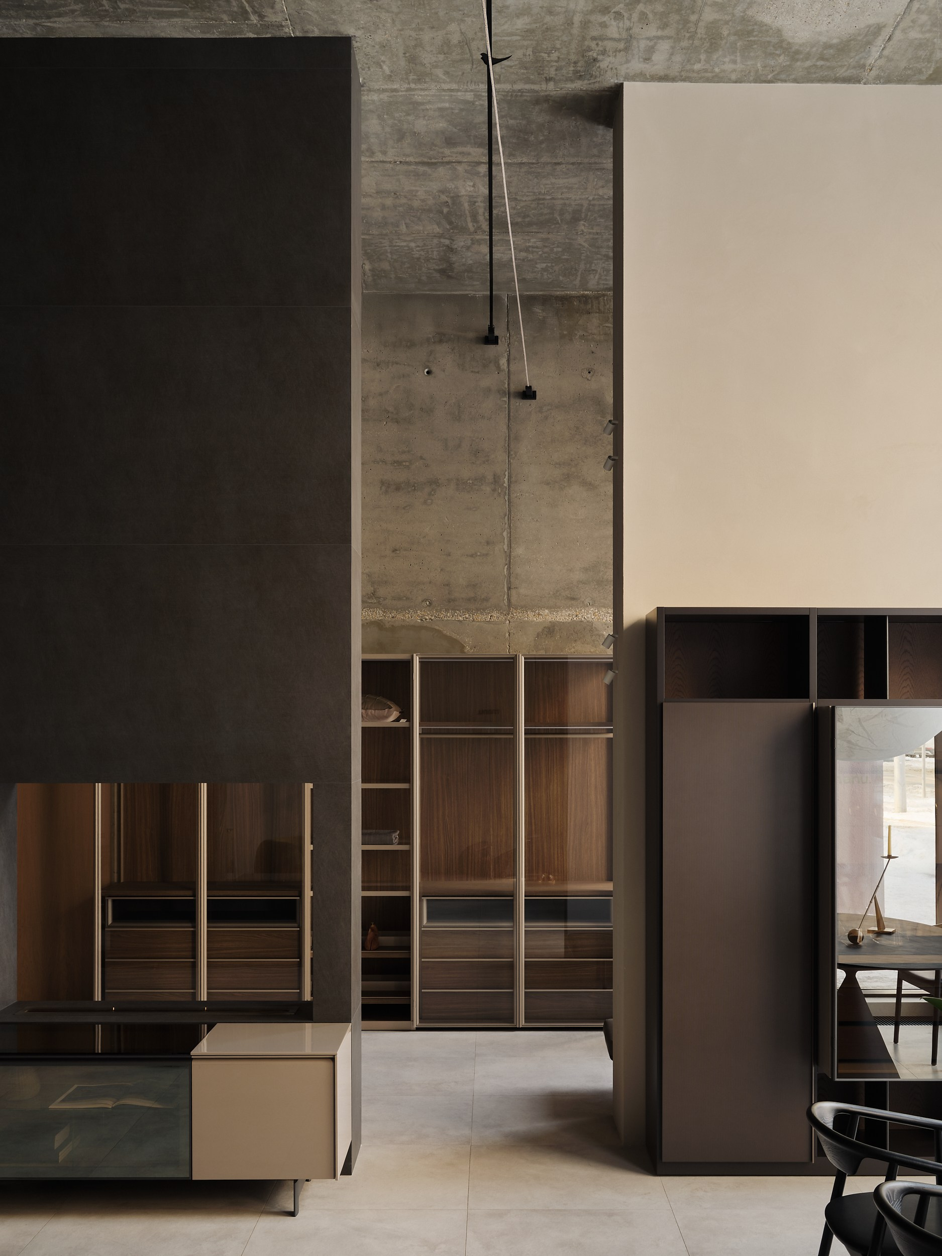 MANU Interior showroom in Saratov Russia designed by QUADRUM STUDIO