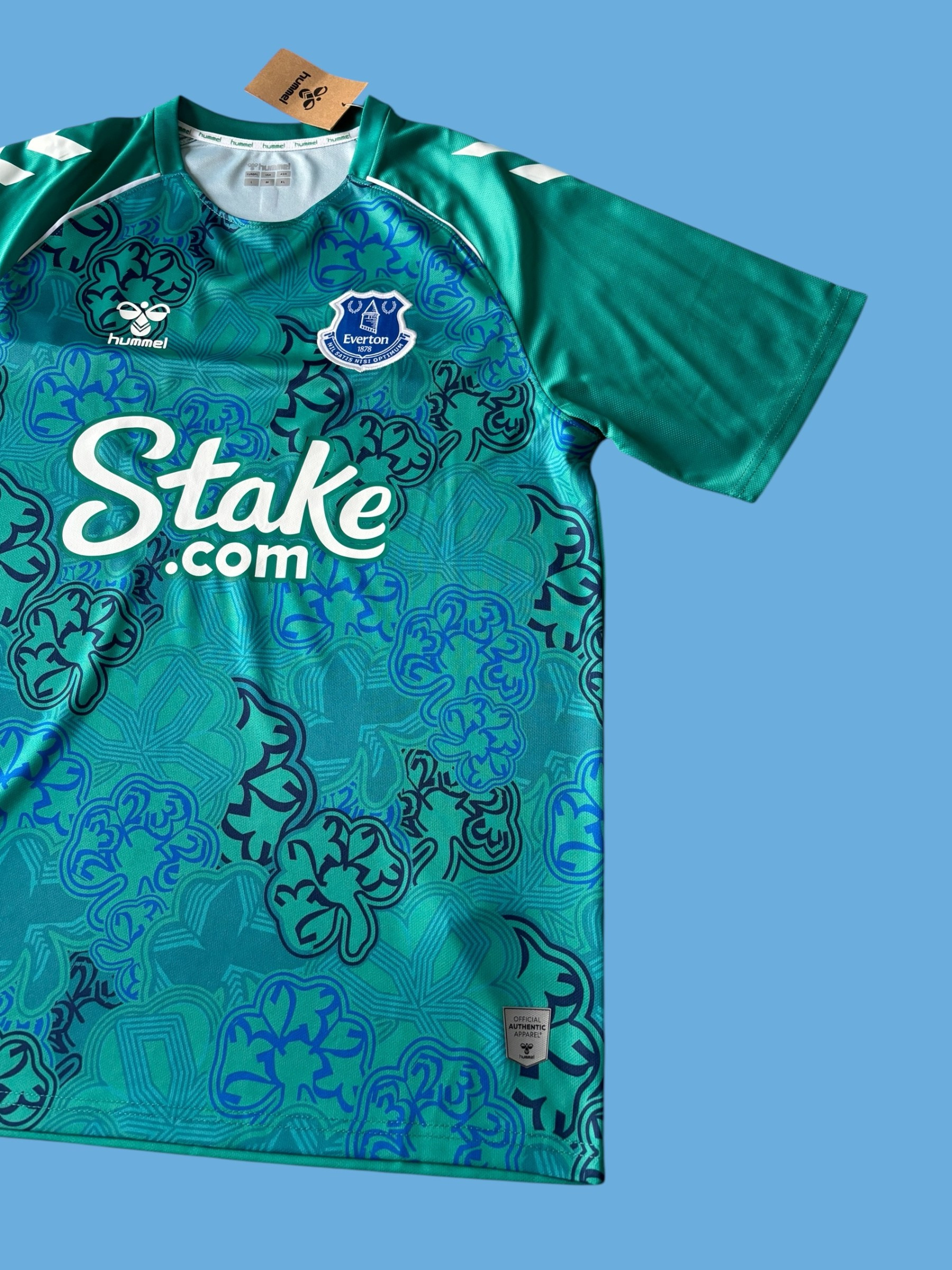 Тренировочная футболка Everton 2024-2025 купить. Футбольный магазин — ssw_magazin